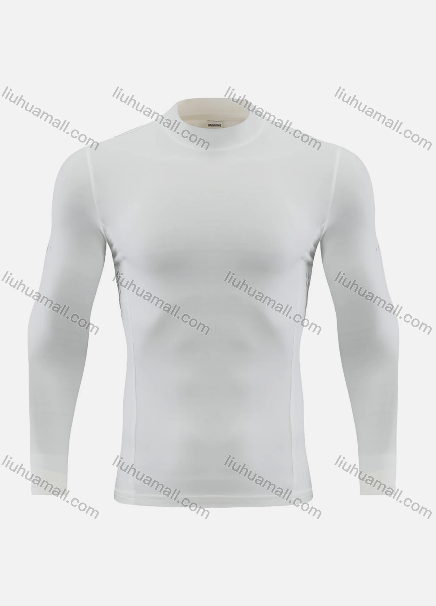 Wholesale Boy's Athletic Workout Round Neck Long Sleeve Compression Shirts 850# - Liuhuamall