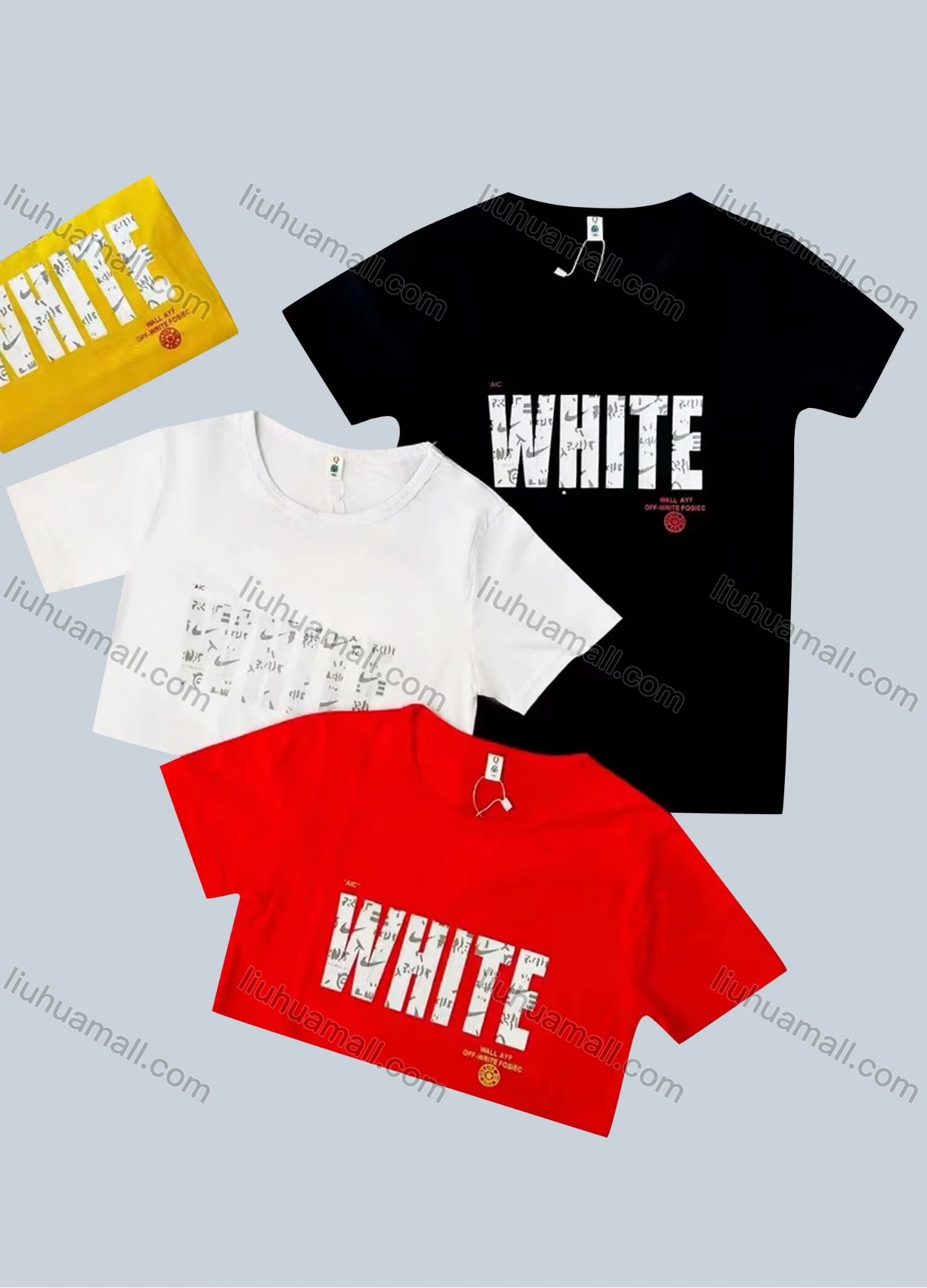 Wholesale Boy's Casual Crew Neck Short Sleeve Letter T-shirt - Liuhuamall