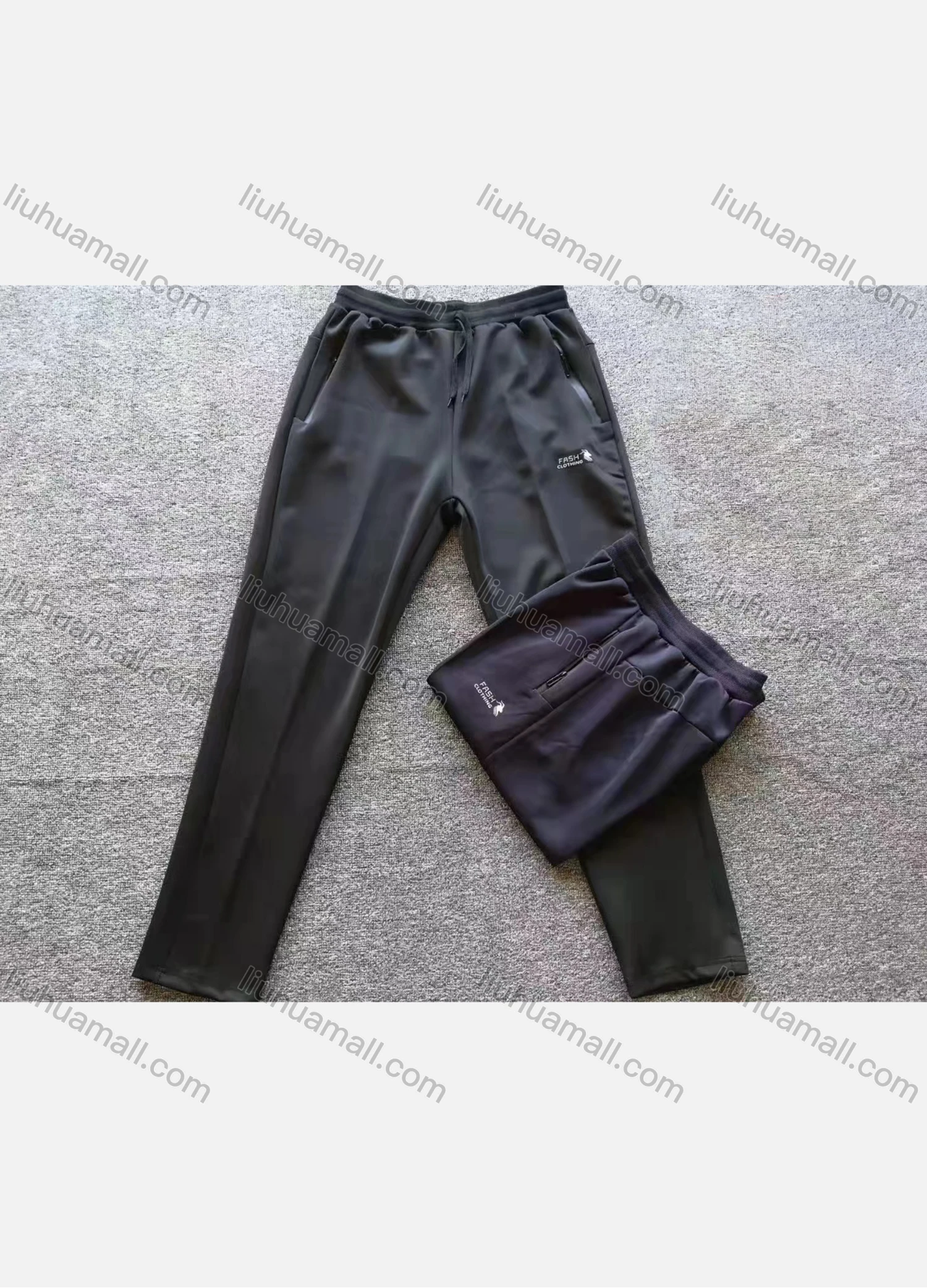 Wholesale Men's Casual Breathable Drawstring Pockets Pants 667# - Liuhuamall