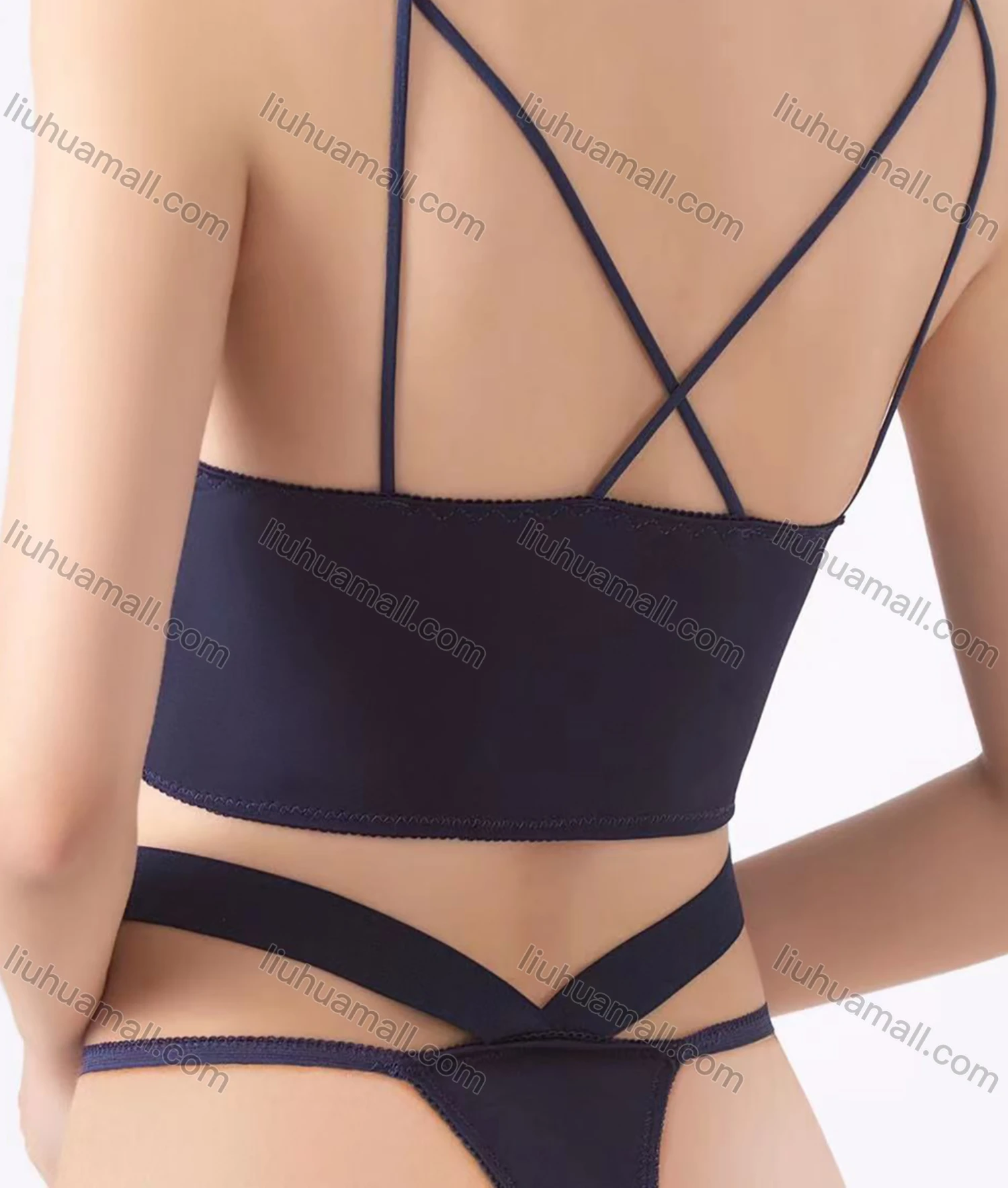Wholesale Women's Sexy Bralette Bra & Thongs Lingerie Set 182# - Liuhuamall