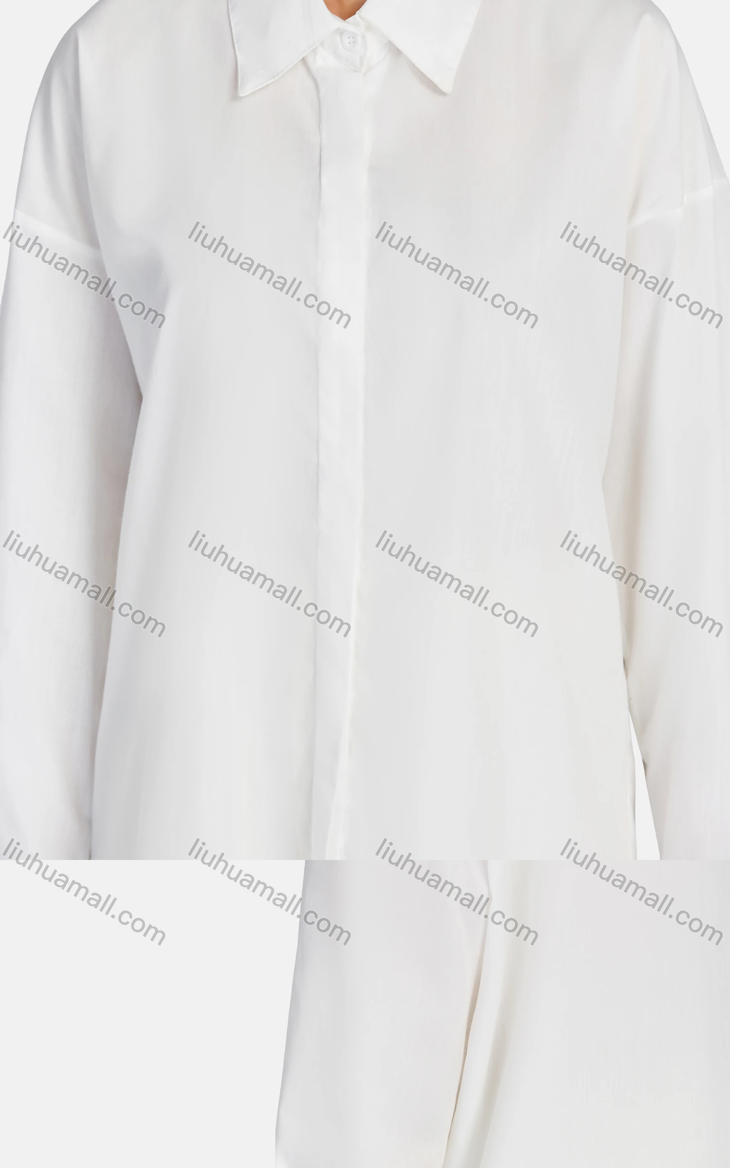 Wholesale Women's Casual Collared Long Sleeve Button Down Shirt Dress 1342# - Liuhuamall