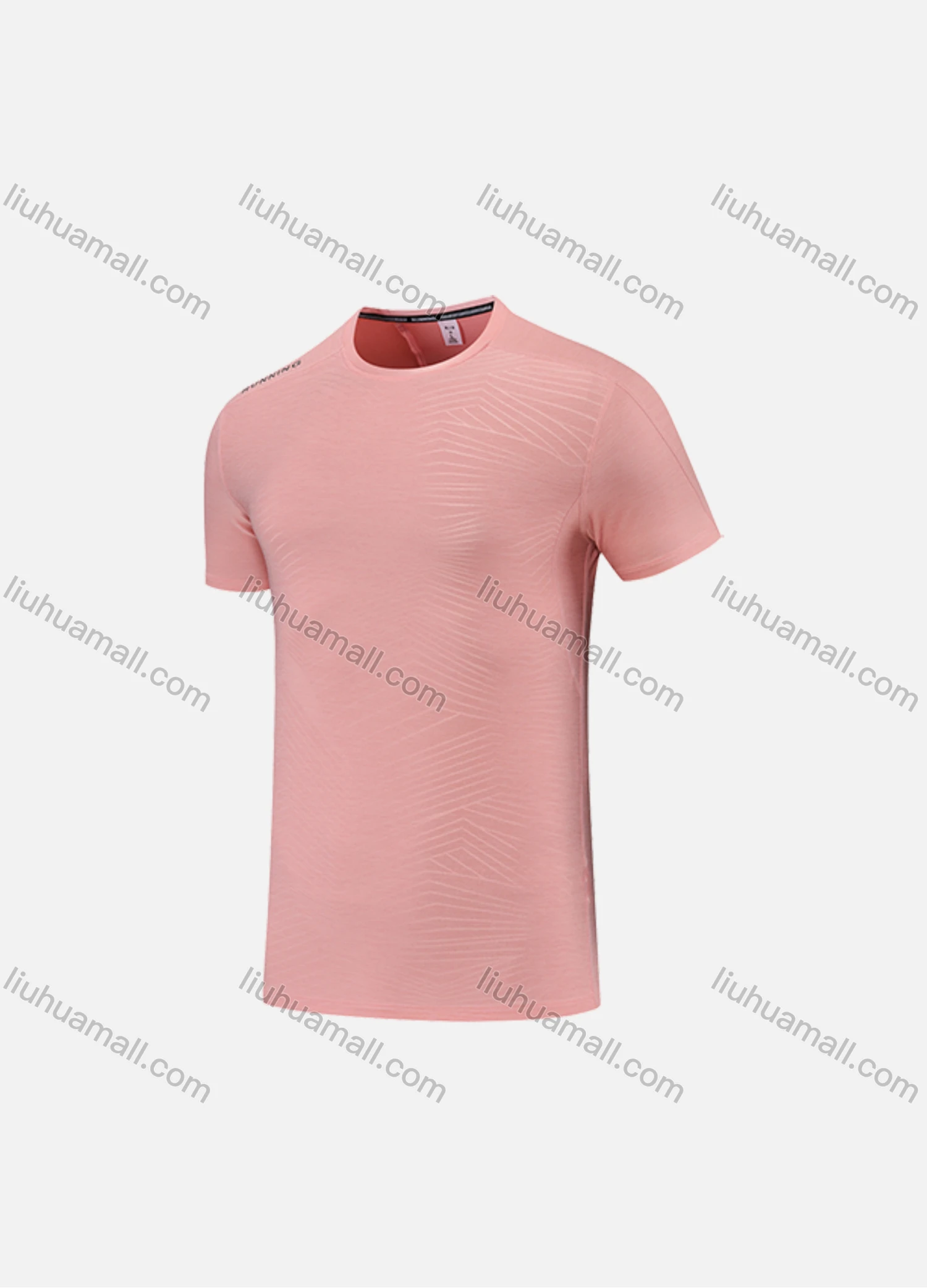 Wholesale Men's Casual & Sporty Quick Dry Plain Round Neck Short Sleeve Athletic Tee 2818# - Liuhuamall