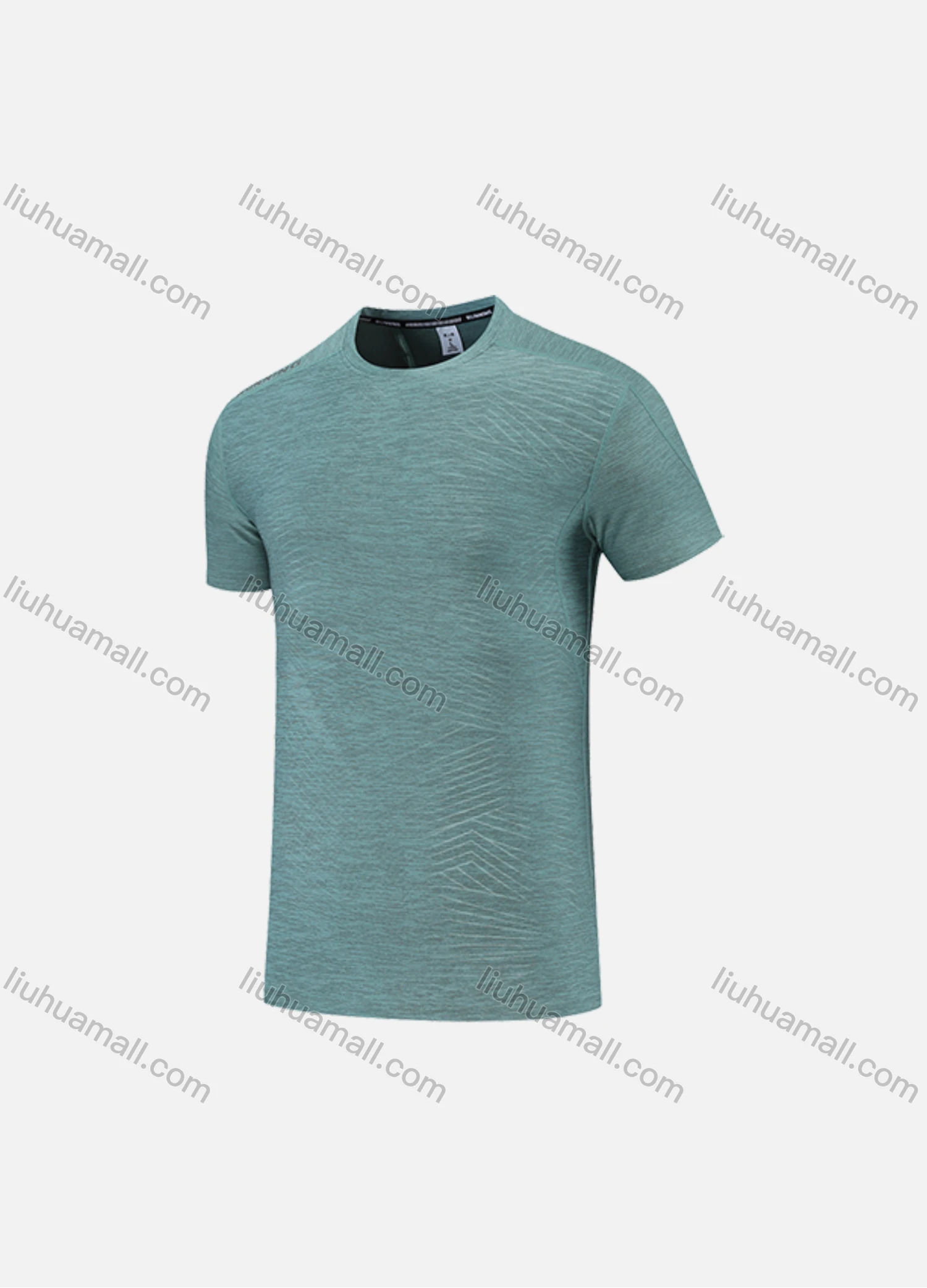Wholesale Men's Casual & Sporty Quick Dry Plain Round Neck Short Sleeve Athletic Tee 2818# - Liuhuamall
