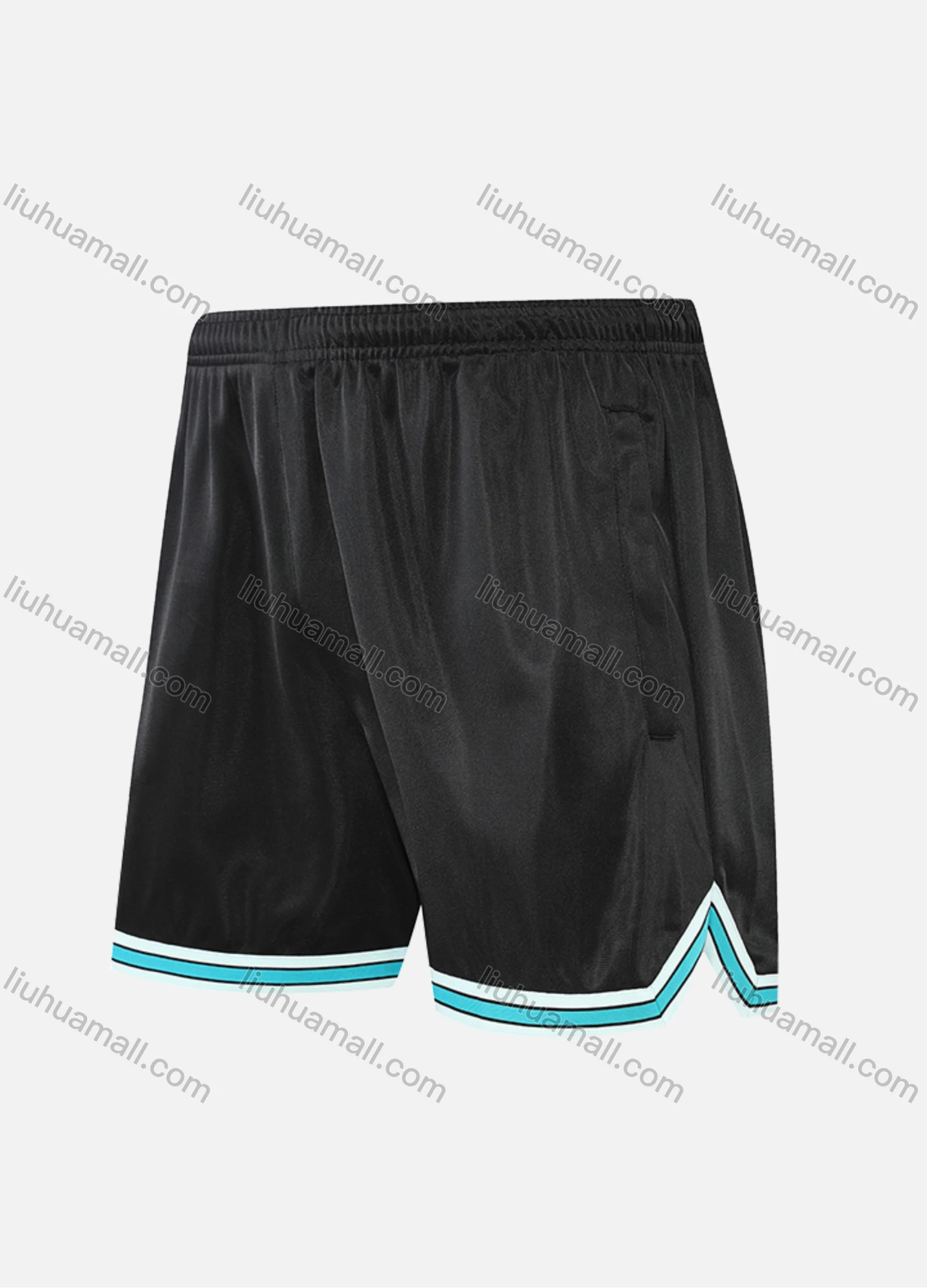 Wholesale Men's Athletic Workout Elastic Waist Shorts 11030# - Liuhuamall