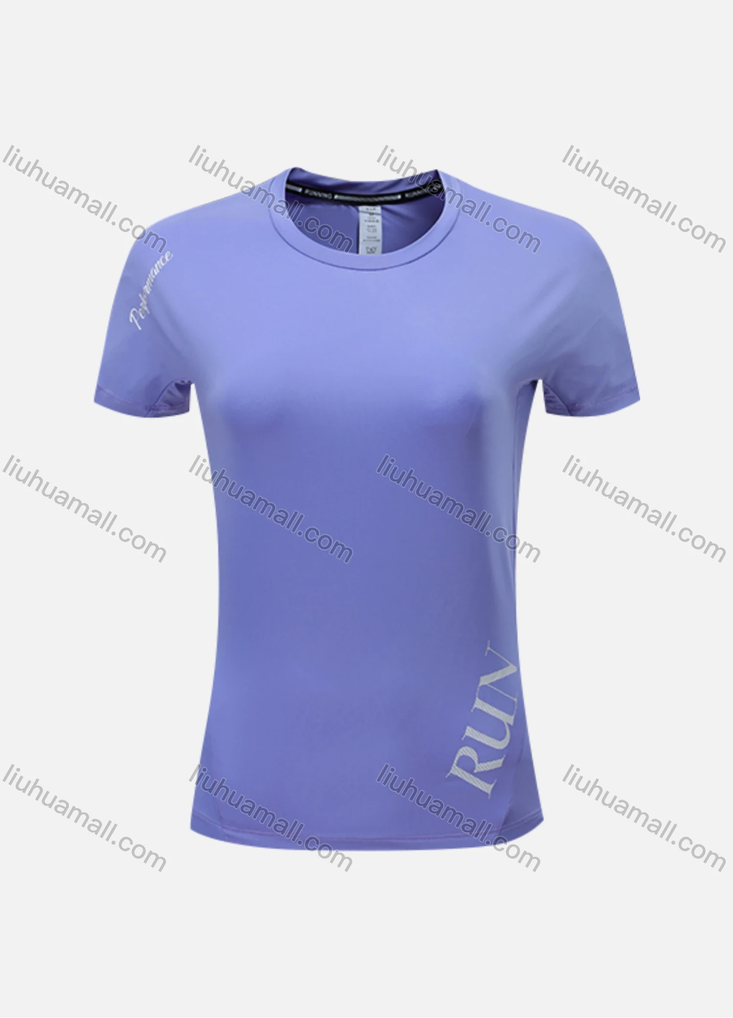 Wholesale Women's Casual & Athletic Workout Round Neck Short Sleeve Tee WT2307# - Liuhuamall