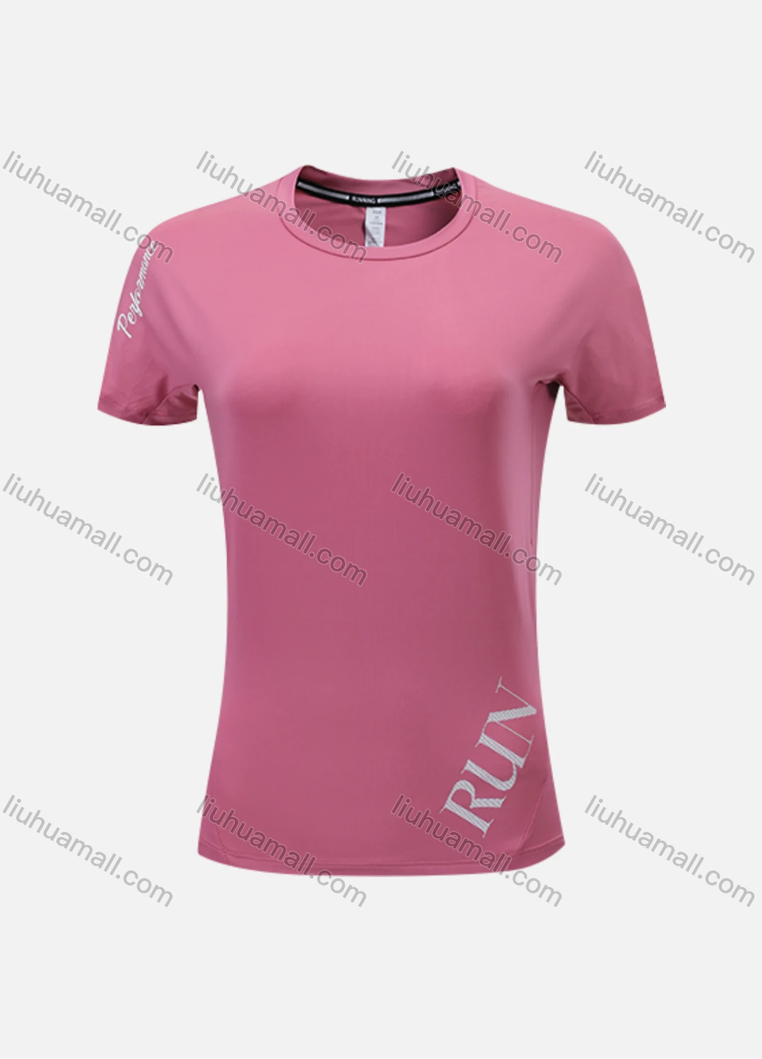 Wholesale Women's Casual & Athletic Workout Round Neck Short Sleeve Tee WT2307# - Liuhuamall