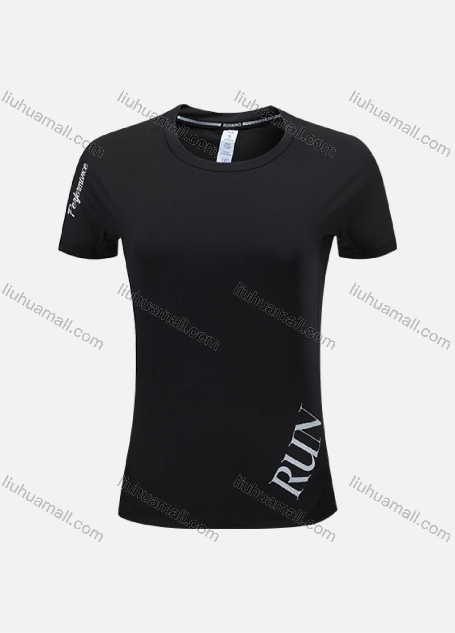 Wholesale Women's Casual & Athletic Workout Round Neck Short Sleeve Tee WT2307# - Liuhuamall