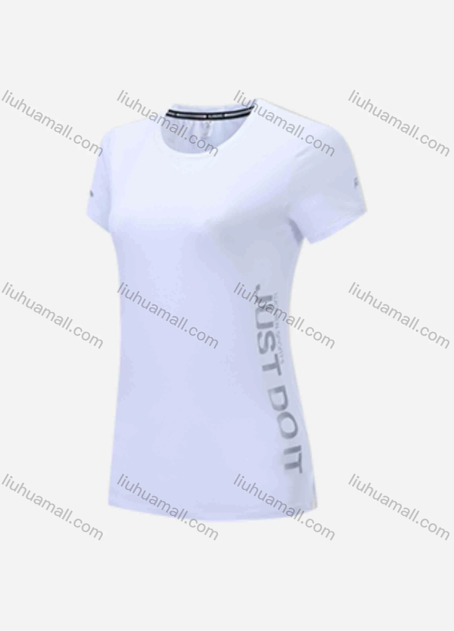 Wholesale Women's Casual & Athletic Workout Letter Graphic Round Neck Short Sleeve Tee WT02311# - Liuhuamall