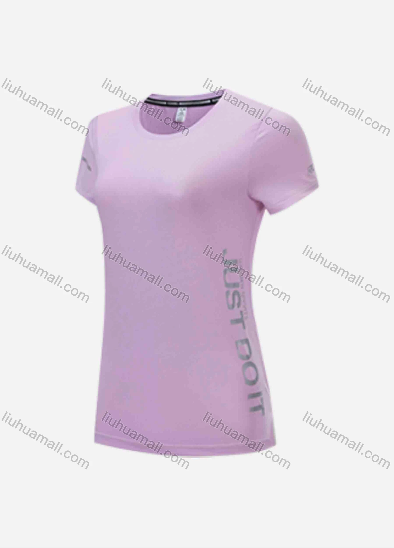 Wholesale Women's Casual & Athletic Workout Letter Graphic Round Neck Short Sleeve Tee WT02311# - Liuhuamall