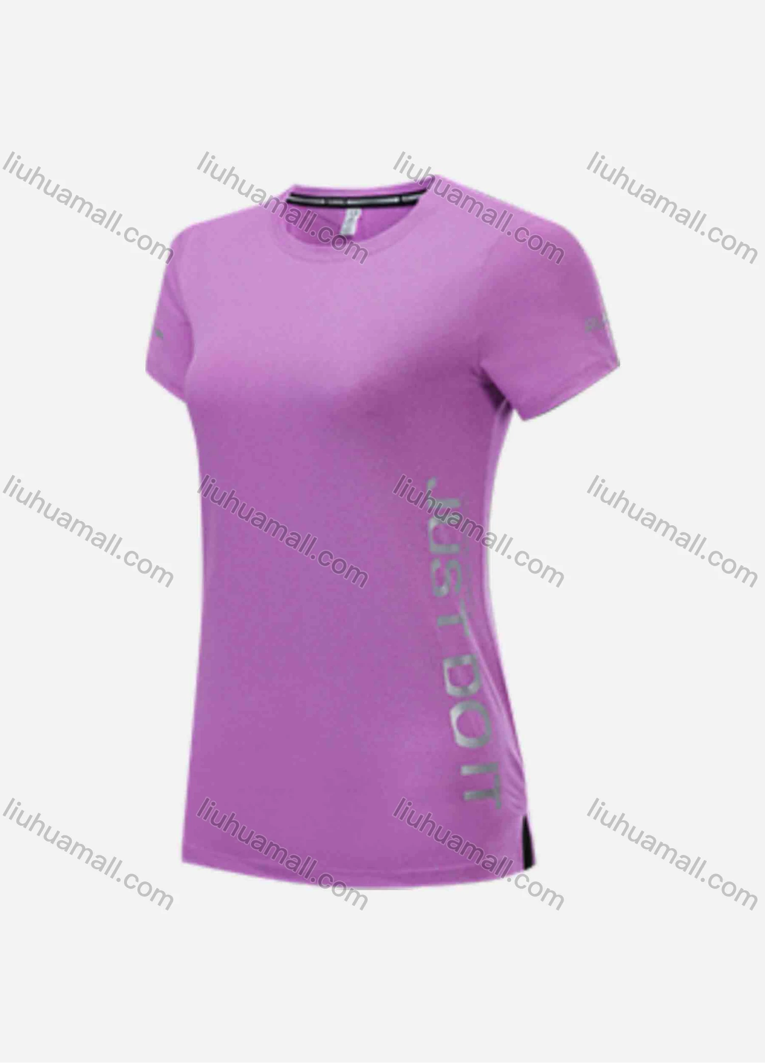 Wholesale Women's Casual & Athletic Workout Letter Graphic Round Neck Short Sleeve Tee WT02311# - Liuhuamall