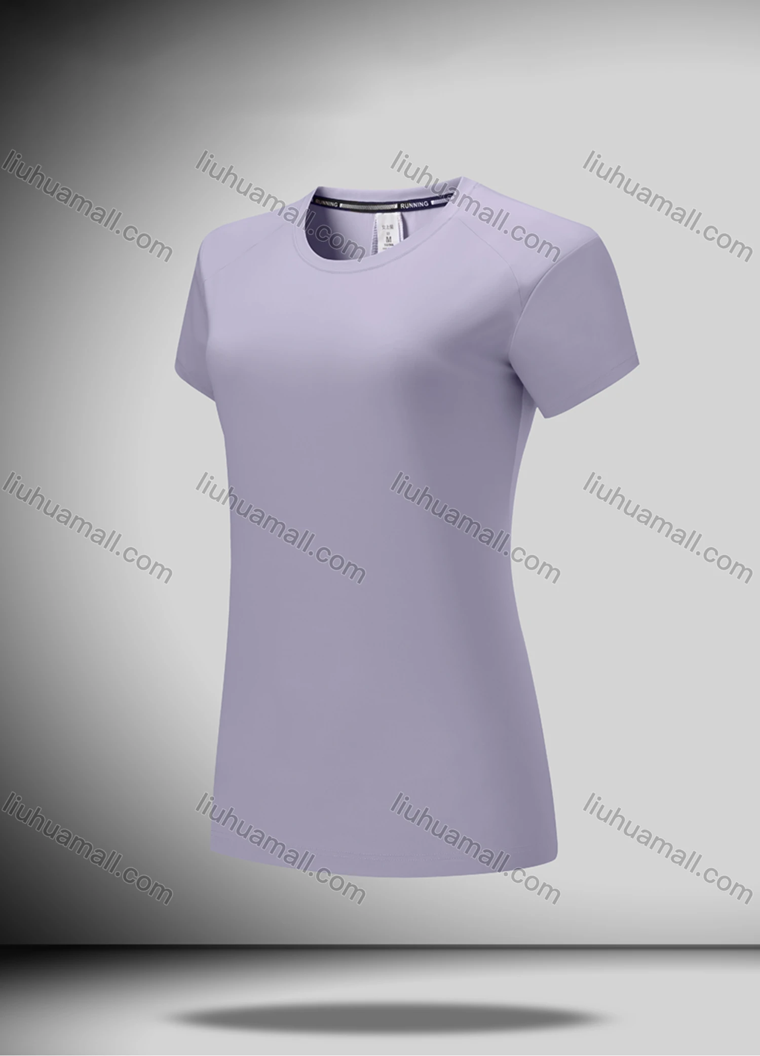 Wholesale Women's Casual & Athletic Workout Plain Round Neck Short Sleeve Tee WT21605# - Liuhuamall