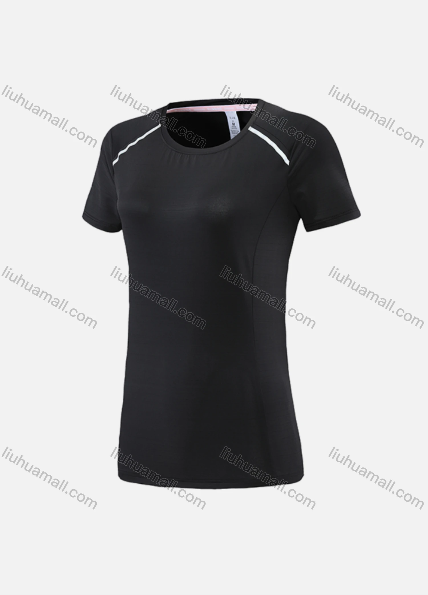 Wholesale Women's Casual & Athletic Workout Plain Round Neck Short Sleeve Tee WT21622# - Liuhuamall