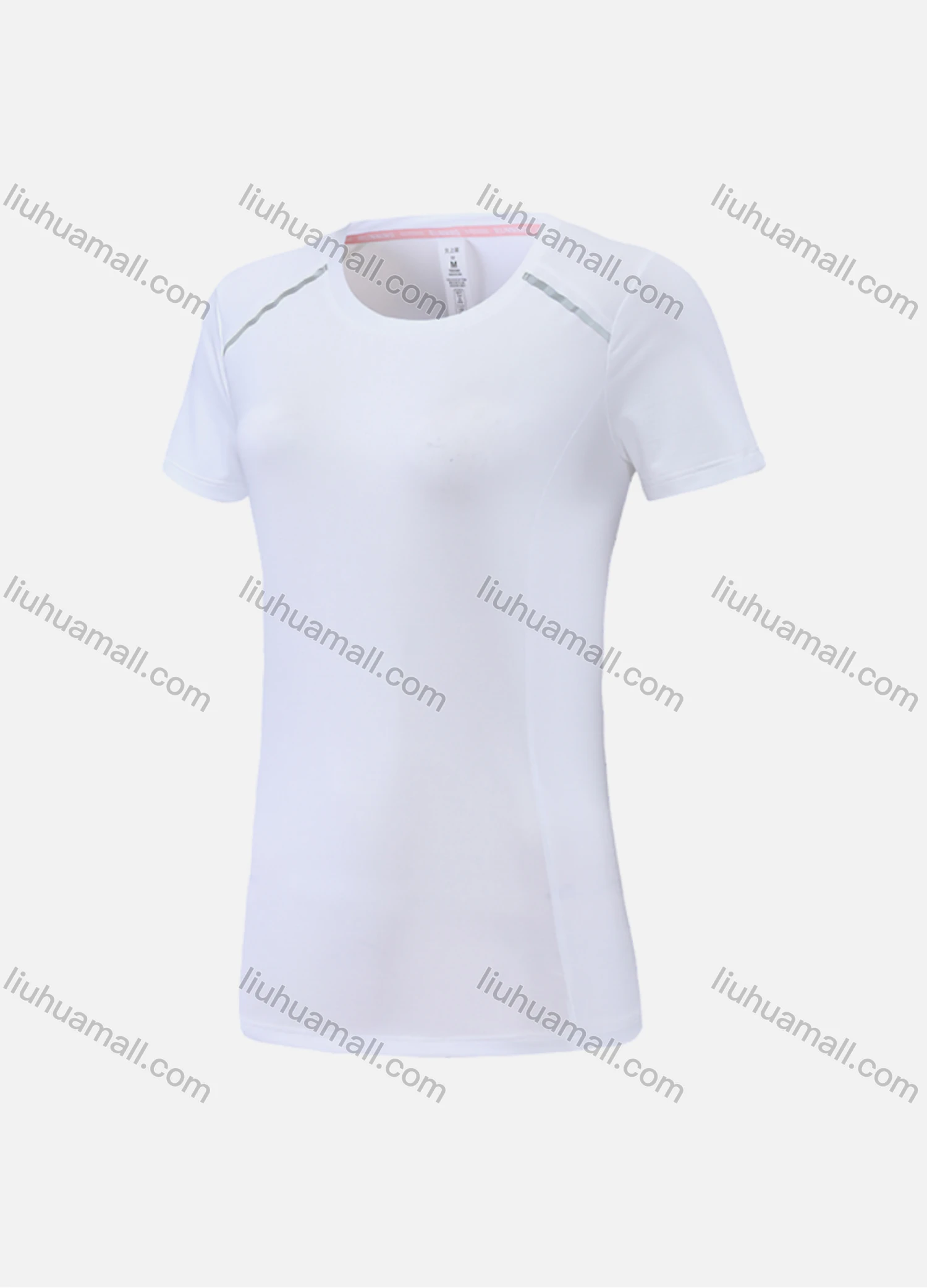 Wholesale Women's Casual & Athletic Workout Plain Round Neck Short Sleeve Tee WT21622# - Liuhuamall