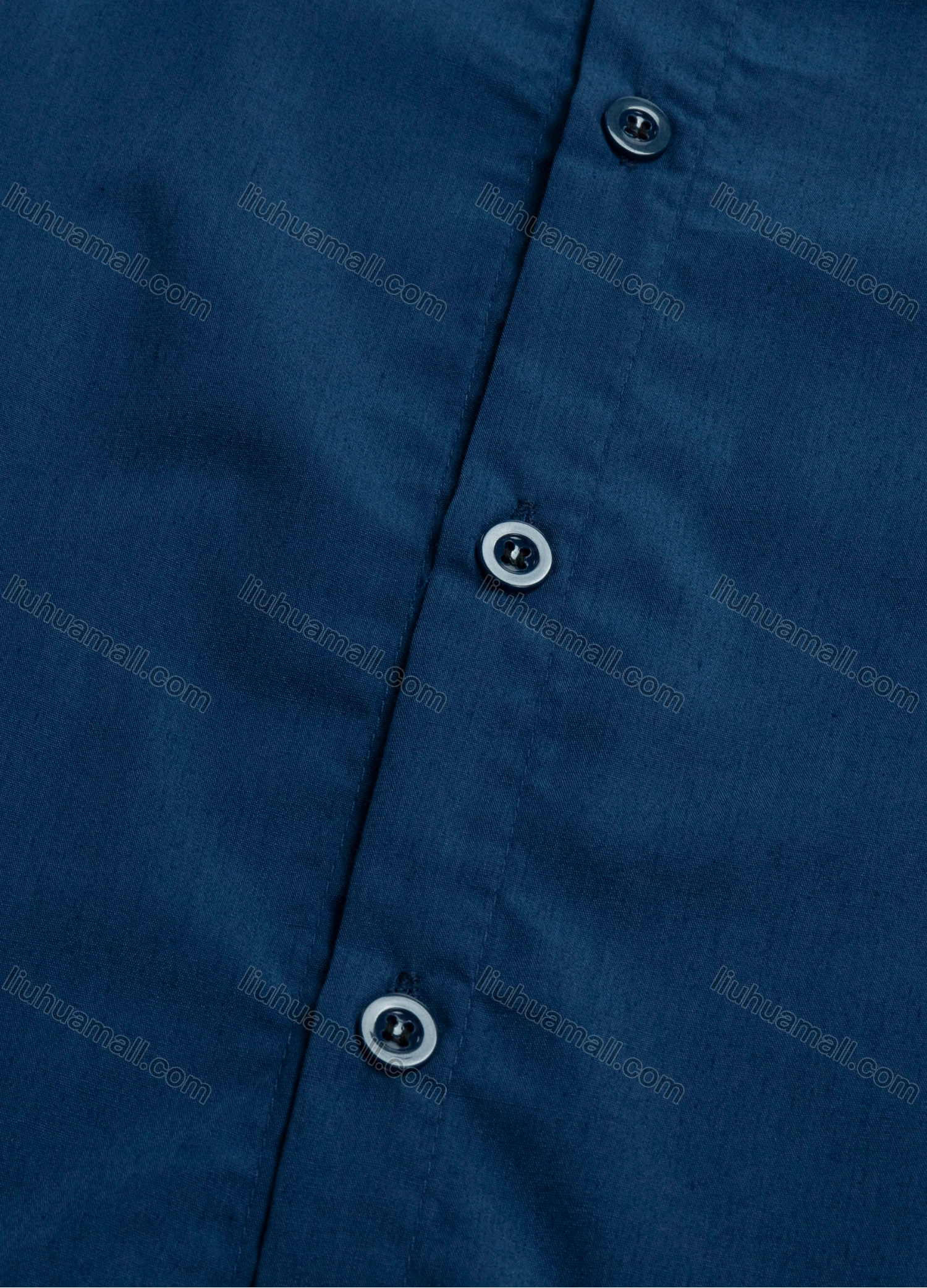 Wholesale Women's Casual Plain Long Sleeve Button Down Tunic 1330# - Liuhuamall