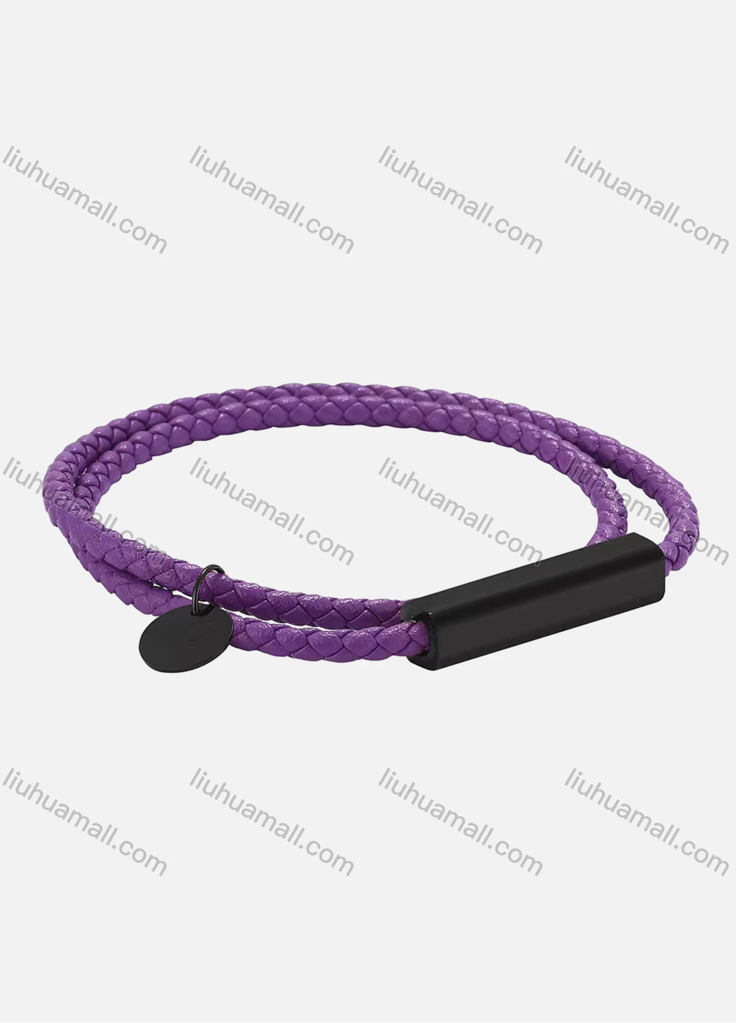 Wholesale Microfiber Leather Stainless Steel Magnetic Buckle Bracelet SP0695H# - Liuhuamall