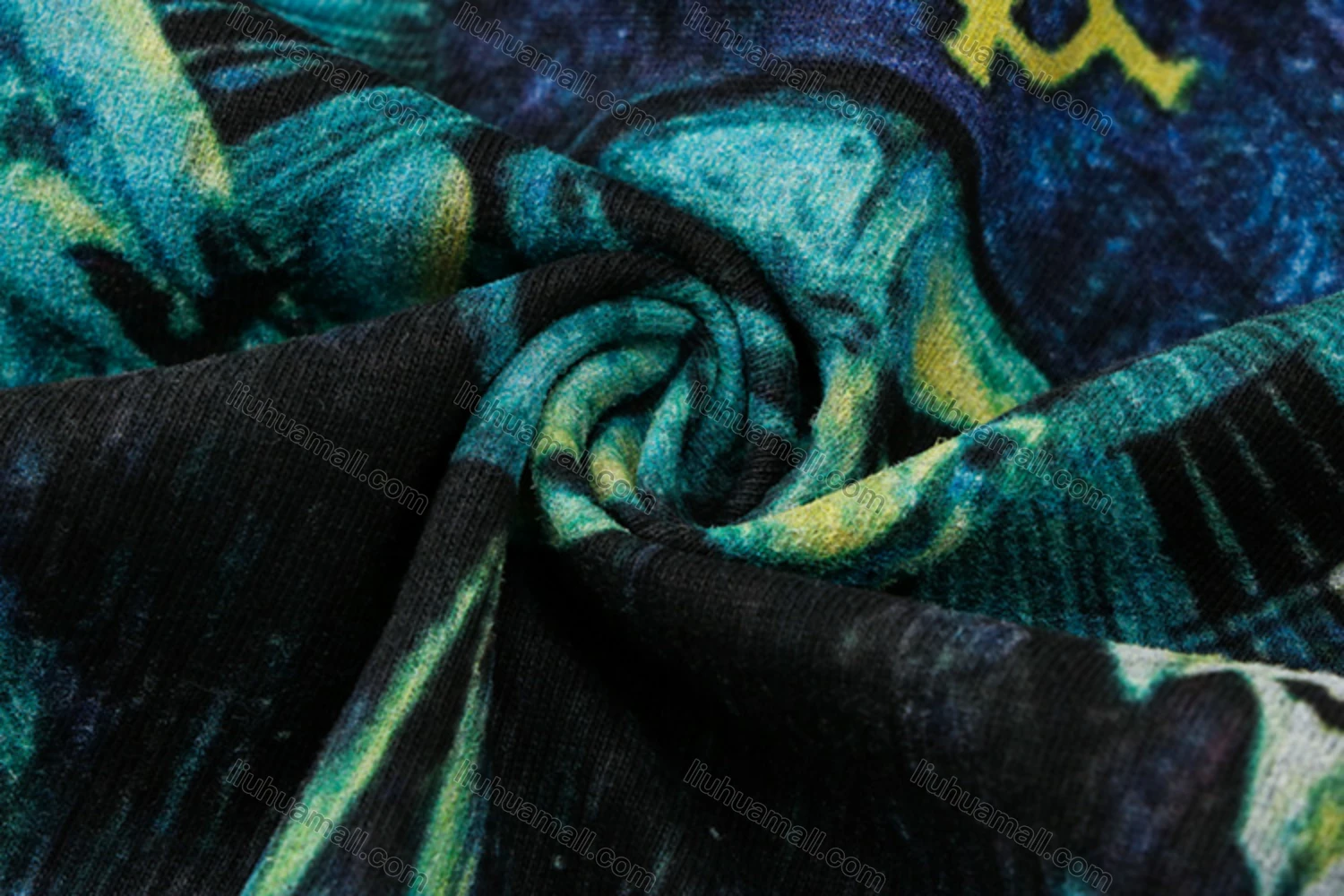 Wholesale Unisex Fashion Distressed Crew Neck Loose Fit Graphic 100%Cotton Short Sleeve Tee QX17# - Liuhuamall