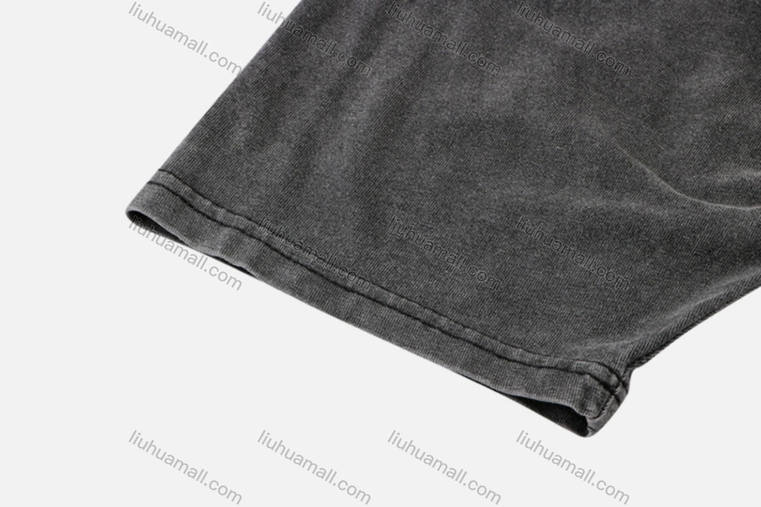 Wholesale Unisex Fashion Distressed Crew Neck Loose Fit Graphic 100%Cotton Short Sleeve Tee QX18# - Liuhuamall