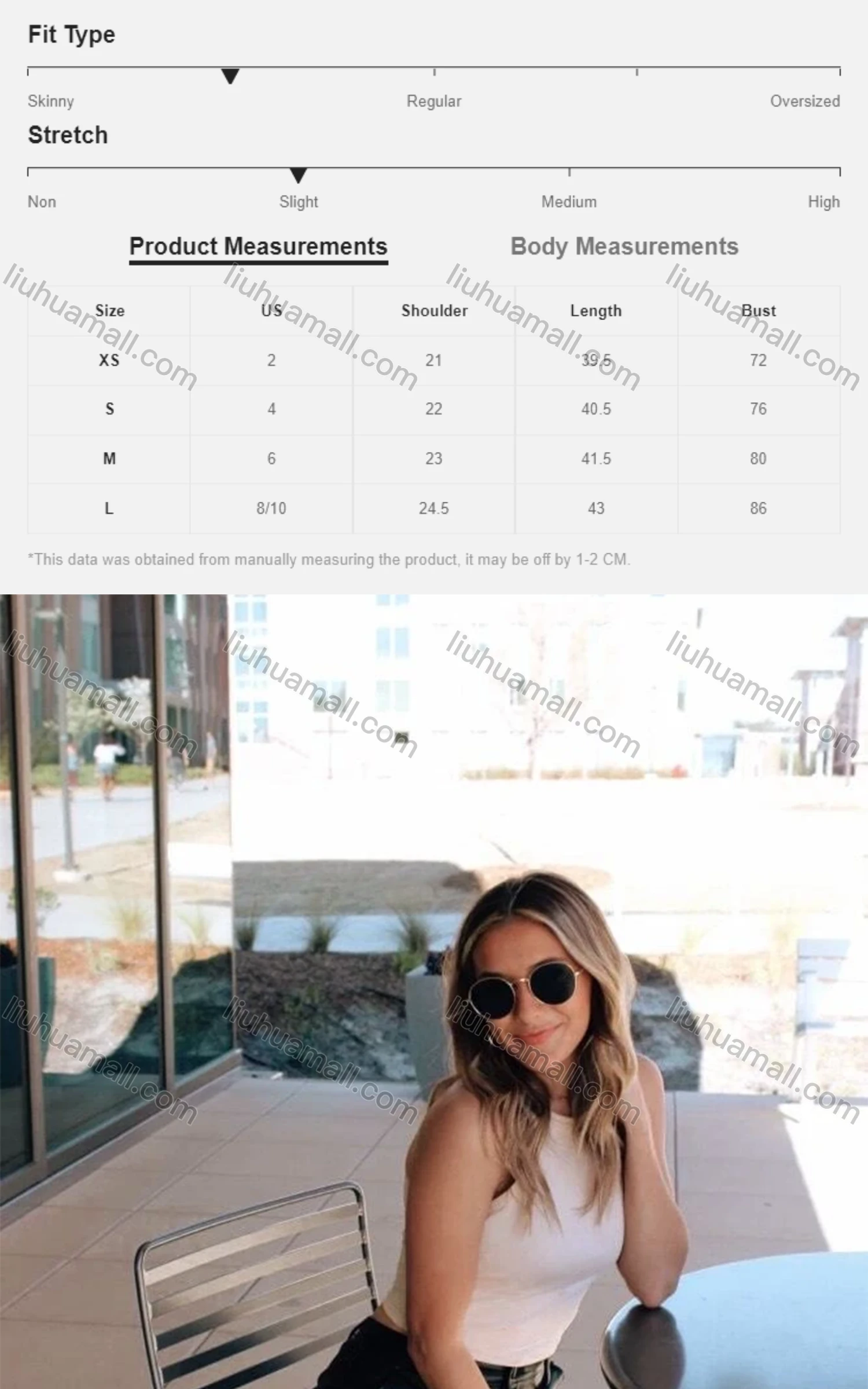 Wholesale Women's Casual Rib-knit Crew Neck Plain Tank Top - Liuhuamall