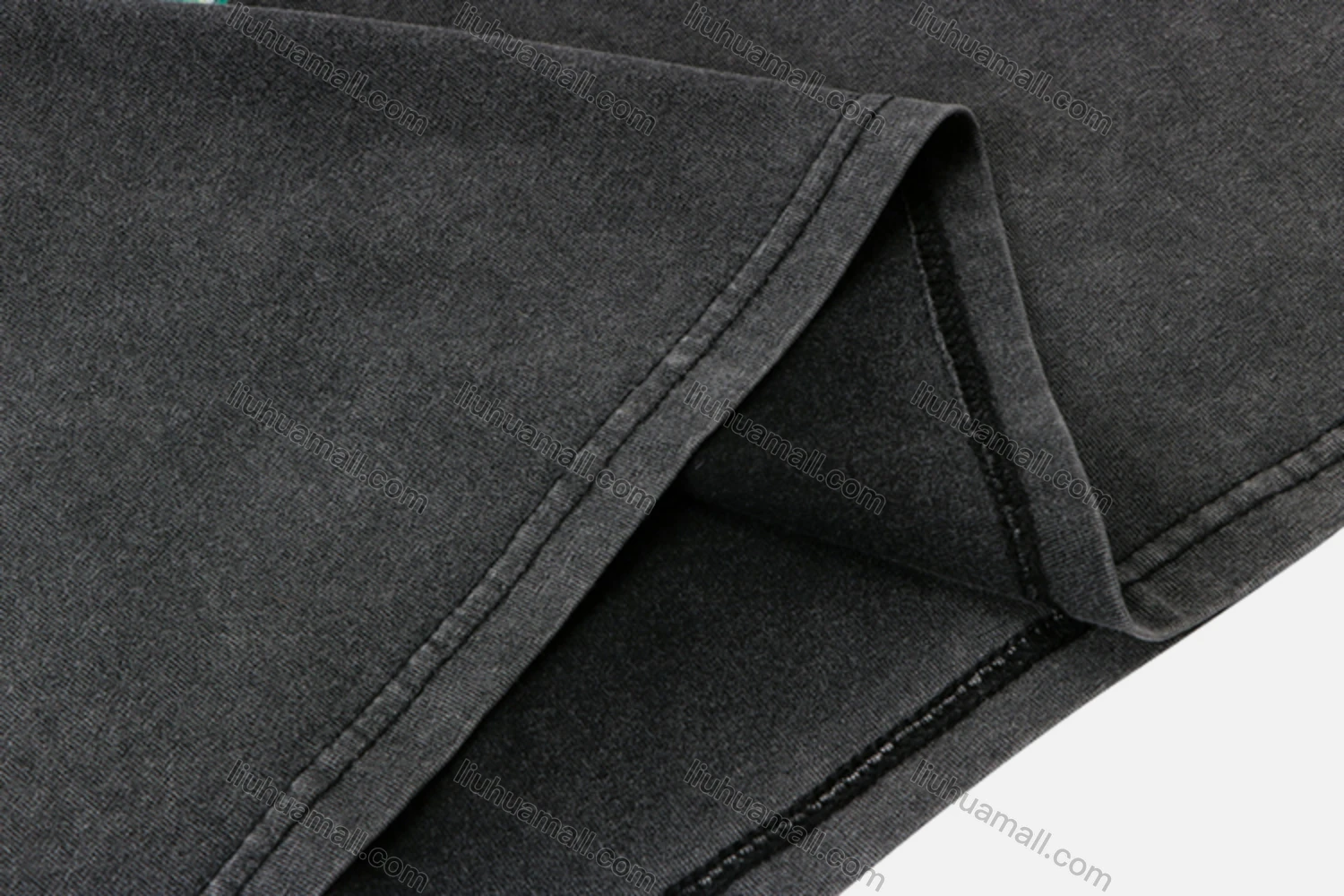 Wholesale Unisex Fashion Distressed Crew Neck Loose Fit Graphic 100%Cotton Short Sleeve Tee QX33# - Liuhuamall