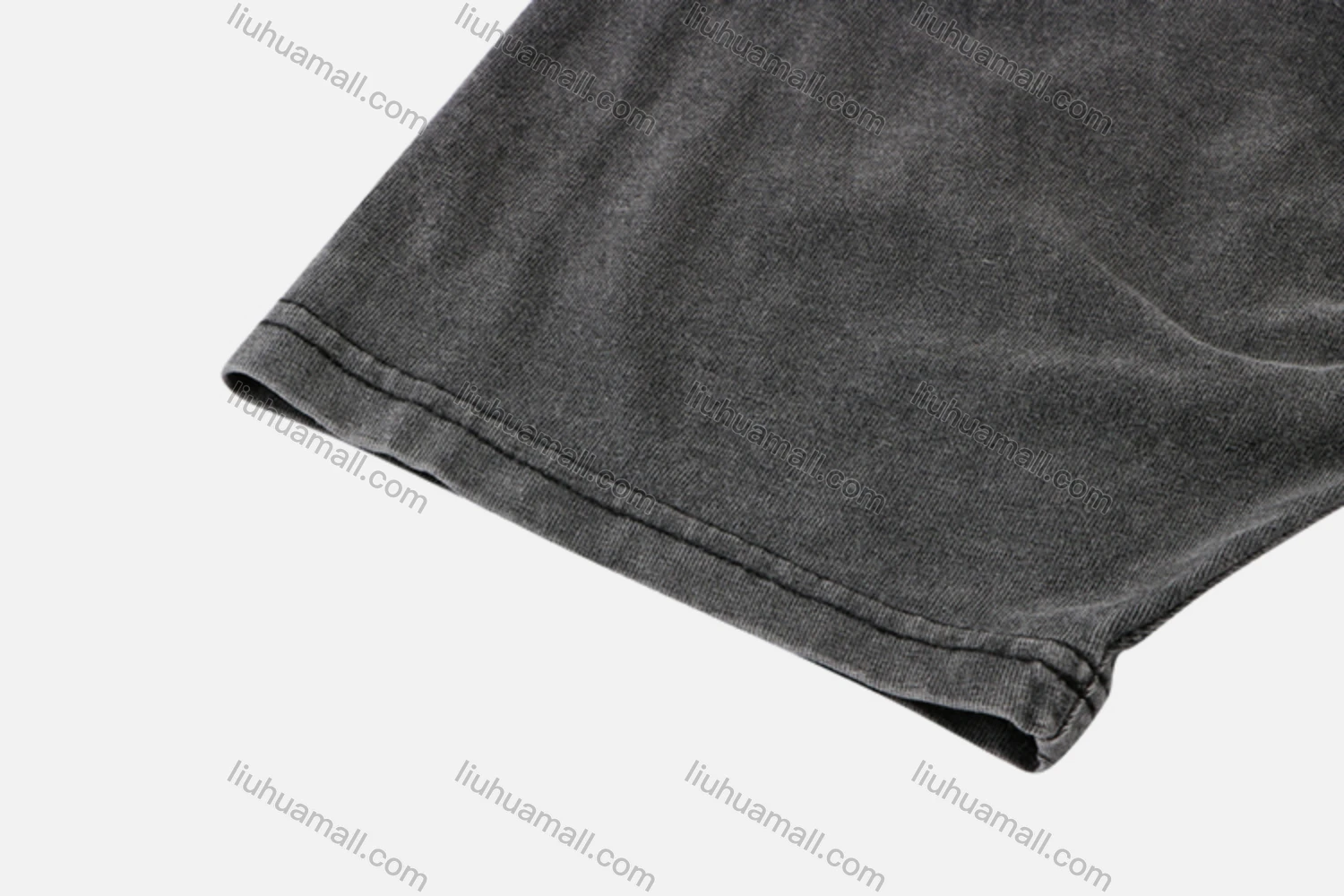 Wholesale Unisex Fashion Distressed Crew Neck Loose Fit Graphic 100%Cotton Short Sleeve Tee QX33# - Liuhuamall