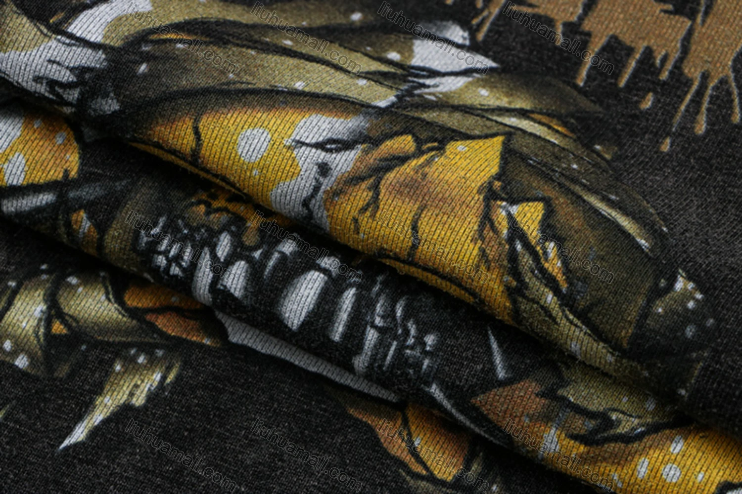 Wholesale Unisex Fashion 100%Cotton Graphic Distressed Long Sleeve Hoodie Pullover Sweatshirt XLY15# - Liuhuamall