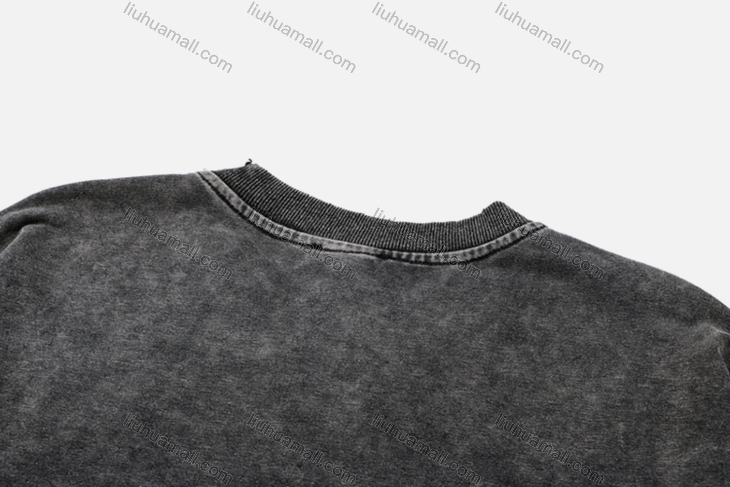 Wholesale Unisex Fashion Distressed 100%Cotton Crew Neck Long Sleeve Graphic T-shirt XYW31# - Liuhuamall