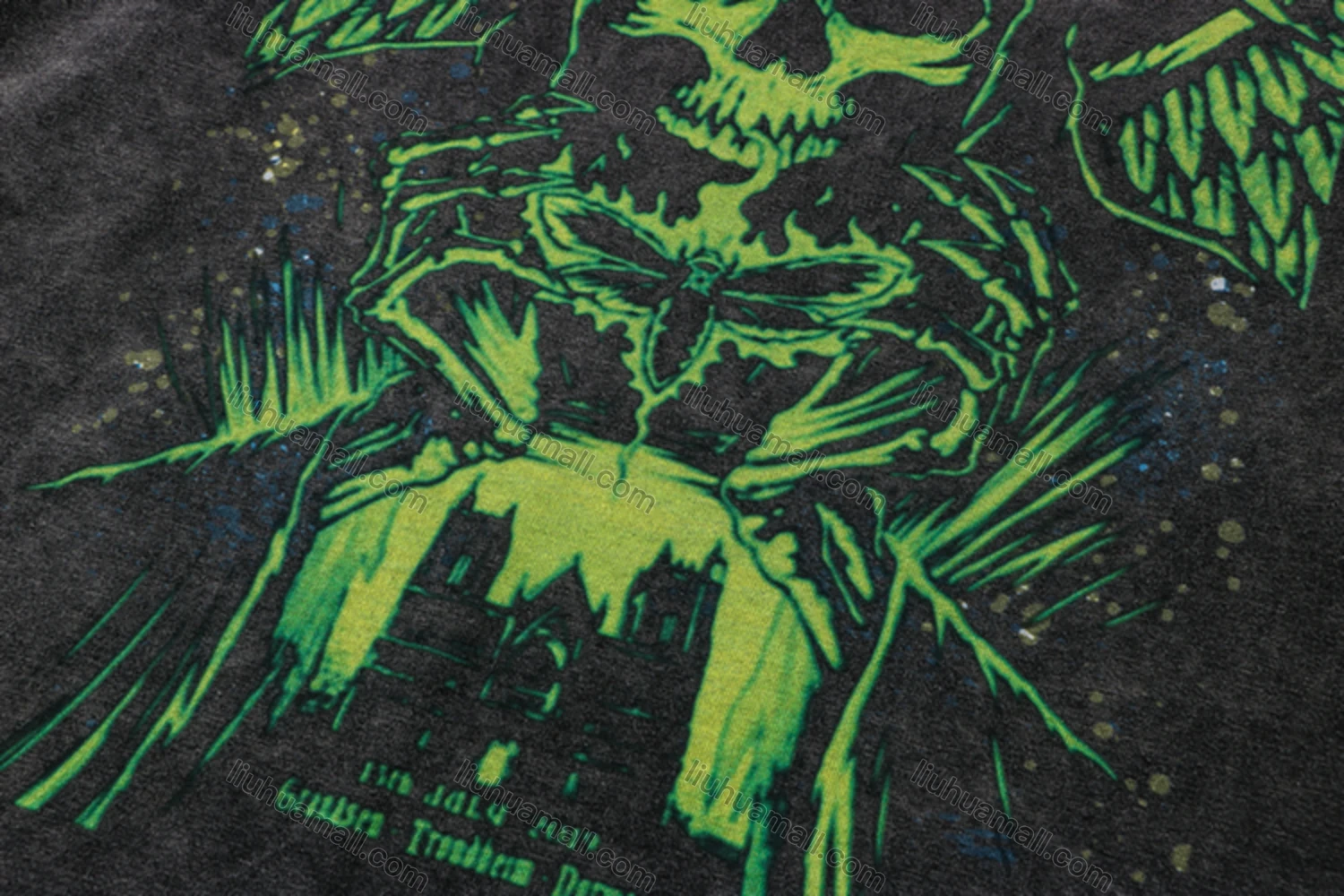 Wholesale Unisex Fashion Distressed 100%Cotton Crew Neck Long Sleeve Graphic T-shirt XYW31# - Liuhuamall