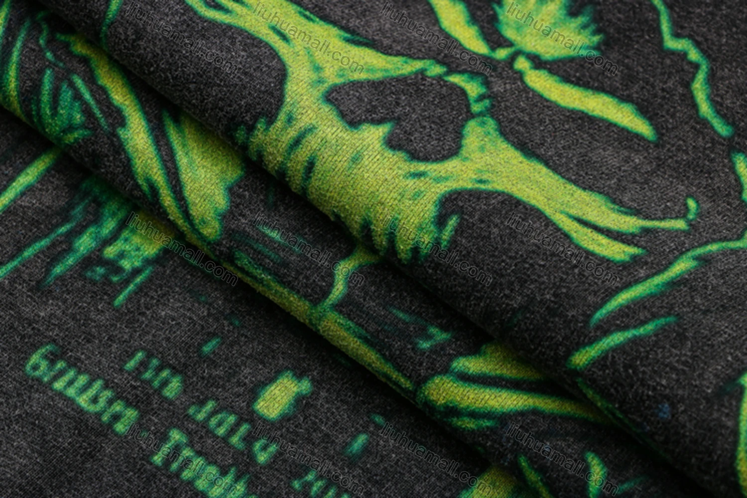 Wholesale Unisex Fashion Distressed 100%Cotton Crew Neck Long Sleeve Graphic T-shirt XYW31# - Liuhuamall