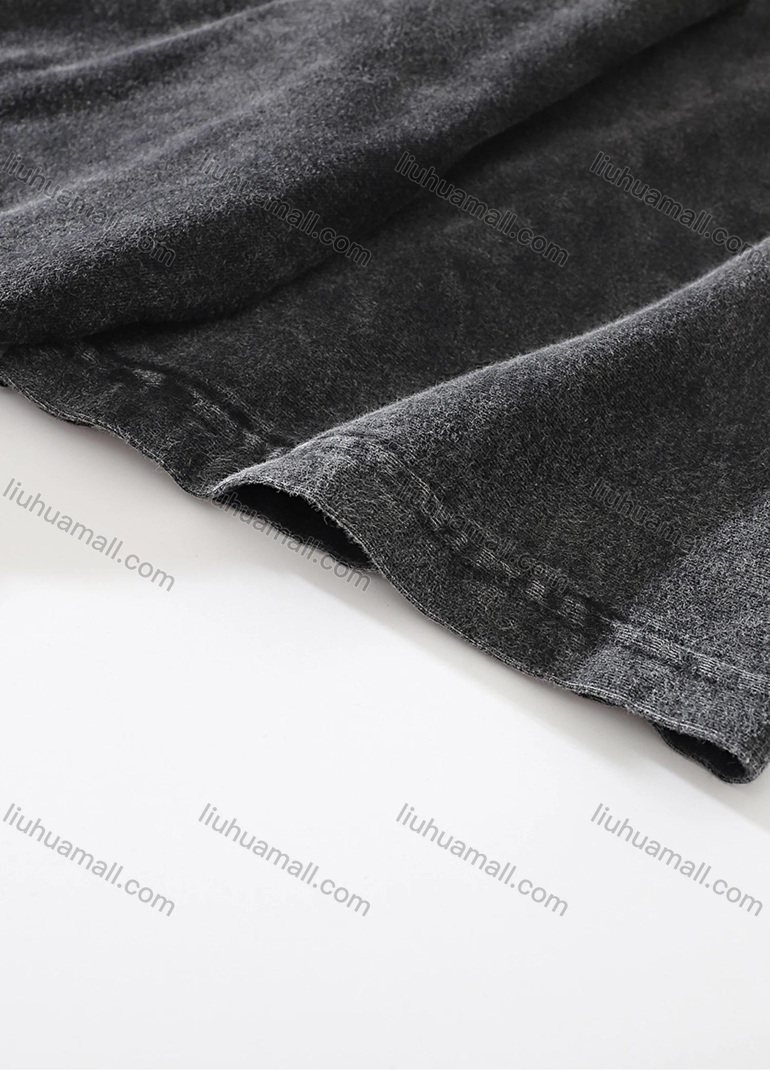 Wholesale Men's Fashion Oversized Crew Neck Short Sleeve Wash Distressed Graphic T-shirt 702# - Liuhuamall