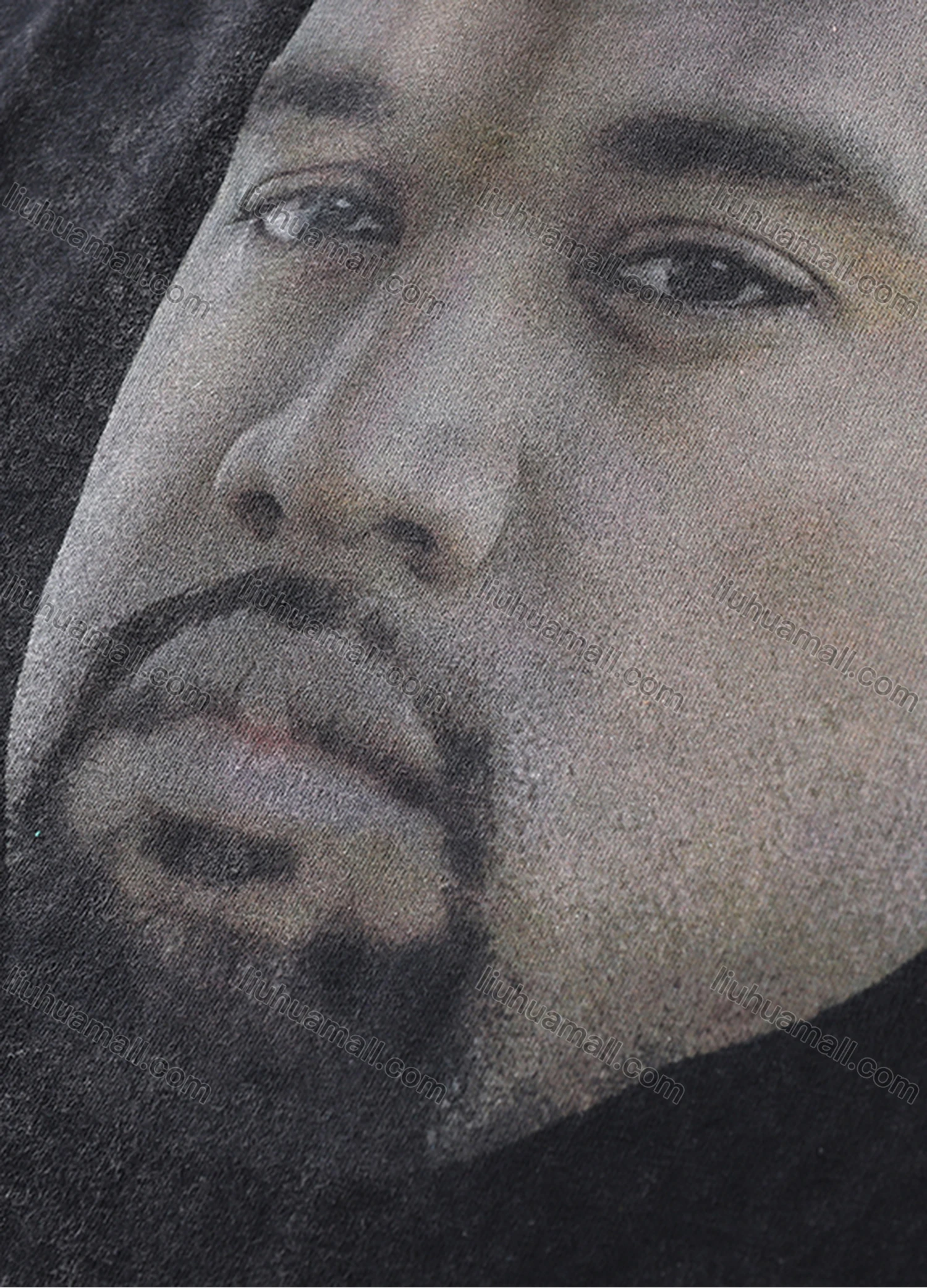 Wholesale Men's Fashion Oversized Crew Neck Short Sleeve Wash Distressed Graphic T-shirt 713# - Liuhuamall