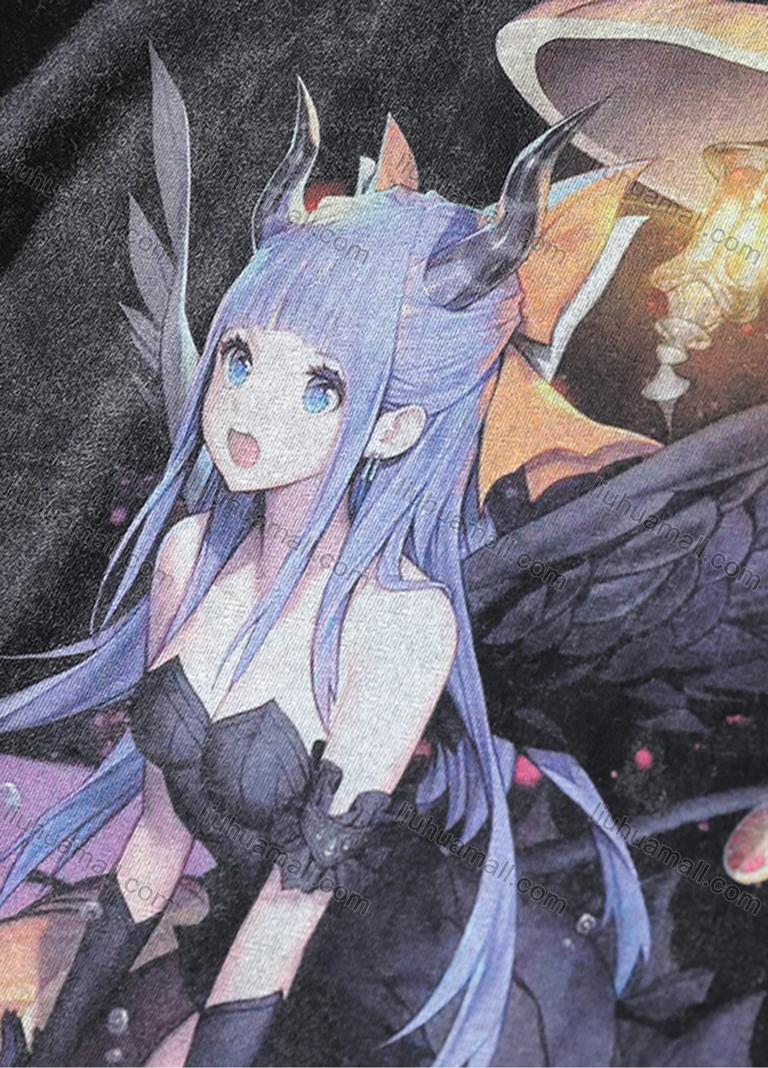 Wholesale Men's Fashion Oversized Crew Neck Short Sleeve Wash Distressed Graphic T-shirt 734# - Liuhuamall