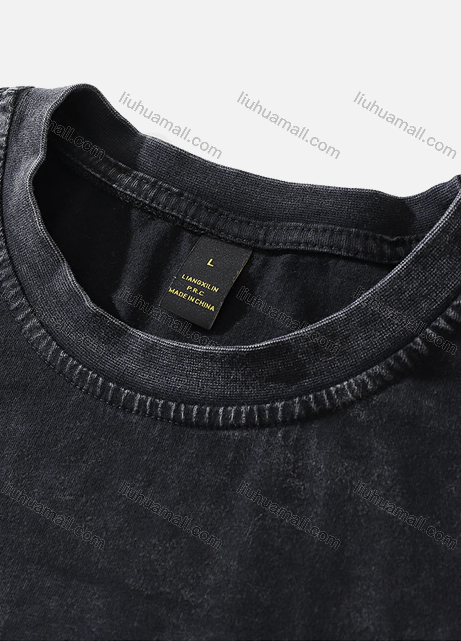 Wholesale Men's Fashion Hip Hop Oversized Crew Neck Short Sleeve Wash Distressed Graphic T-shirt 780# - Liuhuamall