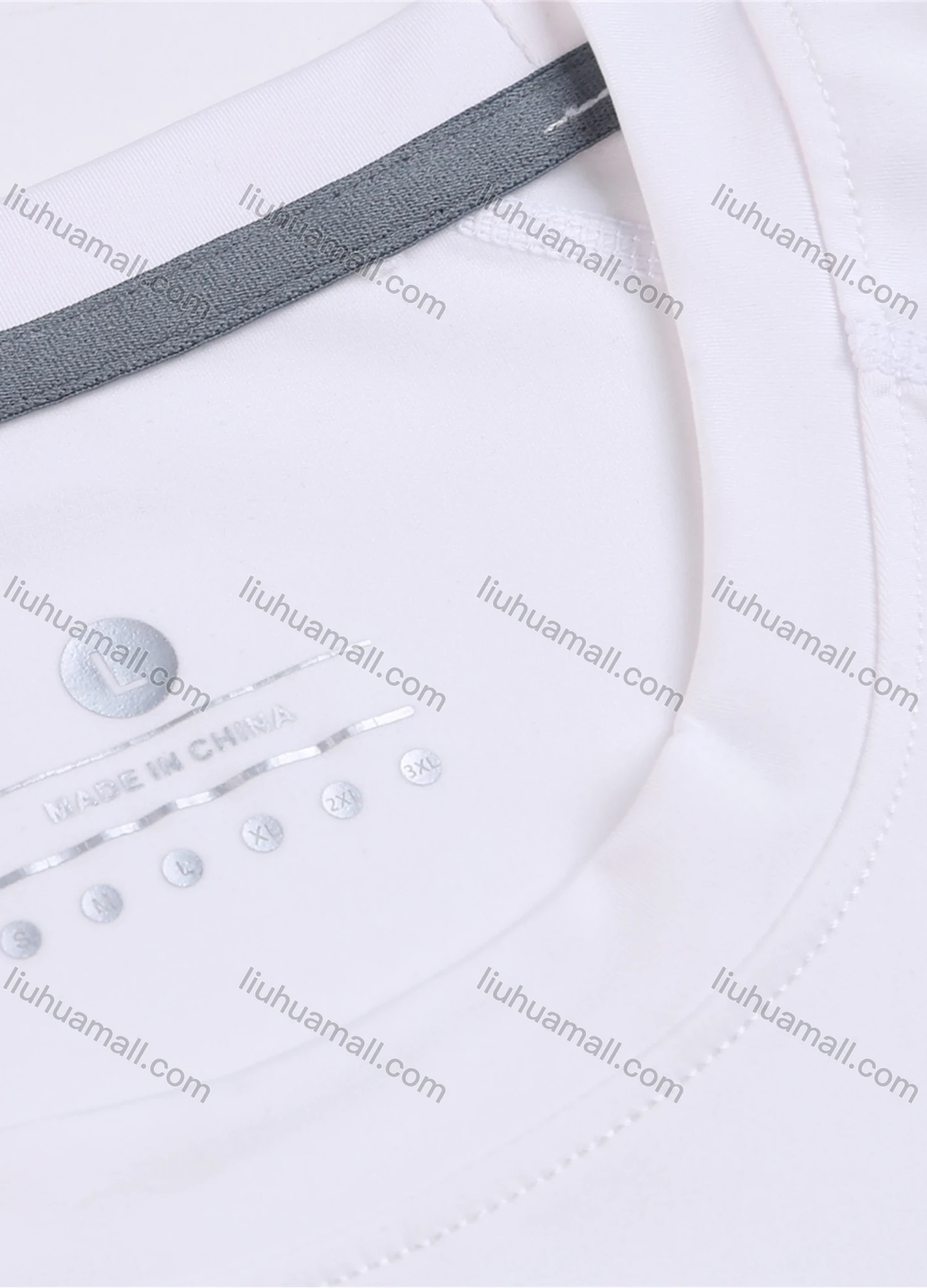 Wholesale Men's Athletic Workout Breathable Plain Quick Dry Fitness Short Sleeve T-shirt JS12009# - Liuhuamall