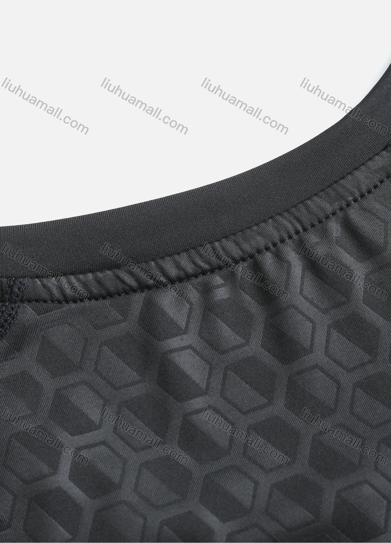 Wholesale Men's Athletic Workout Breathable Quick Dry Fitness Short Sleeve T-shirt JS12018# - Liuhuamall