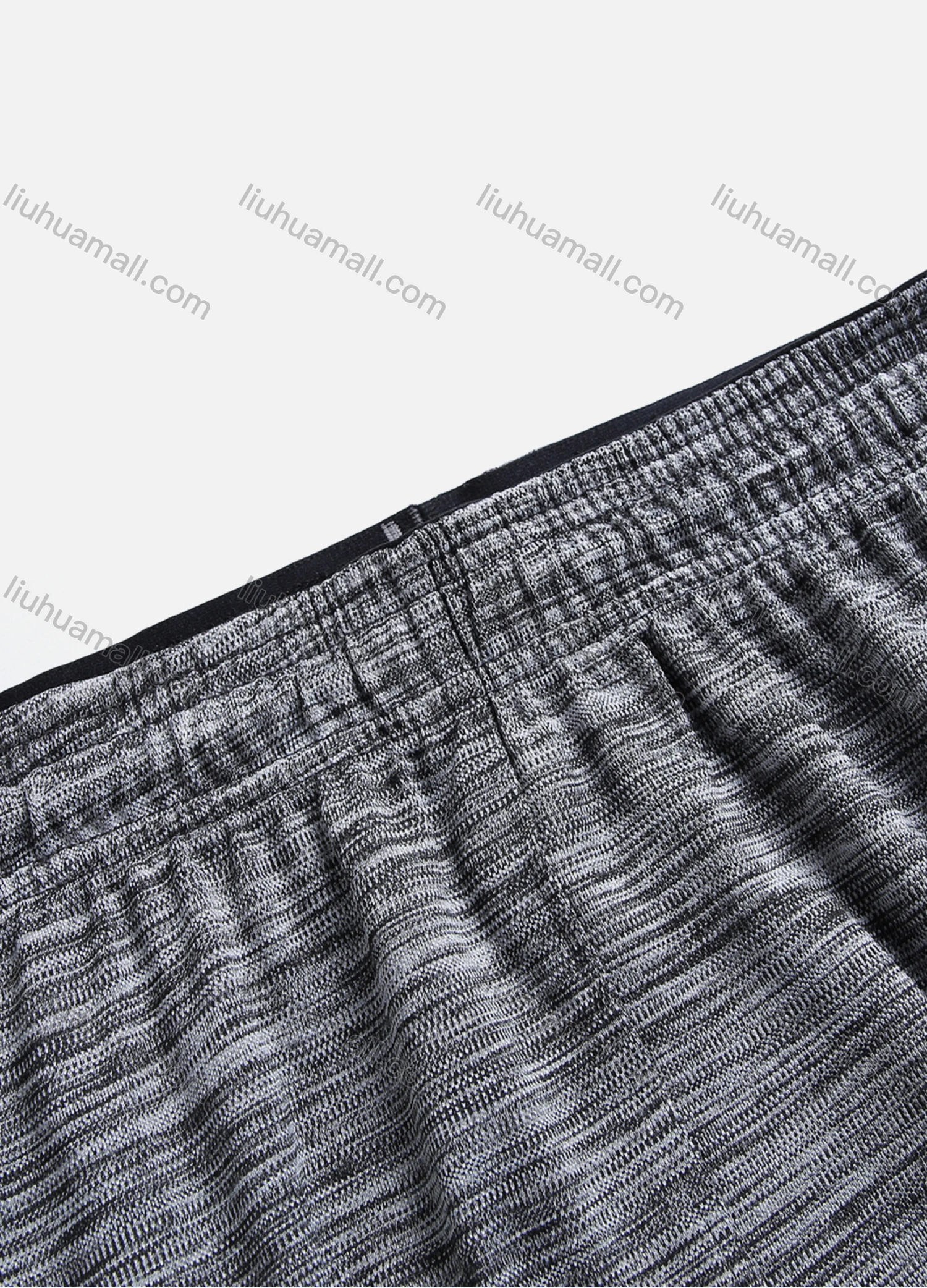 Wholesale Men's Athletic Workout Elastic Waist Zipper Pockets Ankle Length Gym Running Pants K602# - Liuhuamall