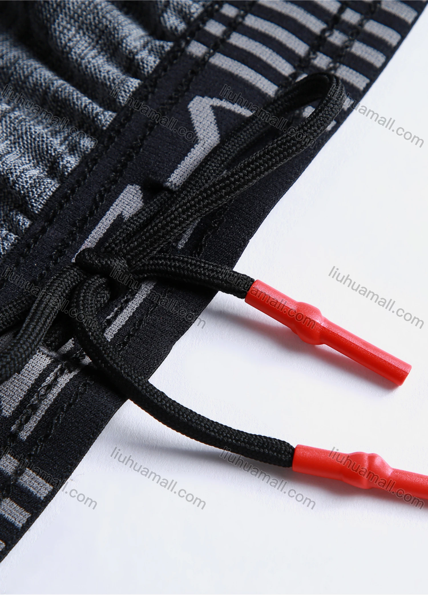 Wholesale Men's Athletic Workout Elastic Waist Zipper Pockets Shorts K603# - Liuhuamall