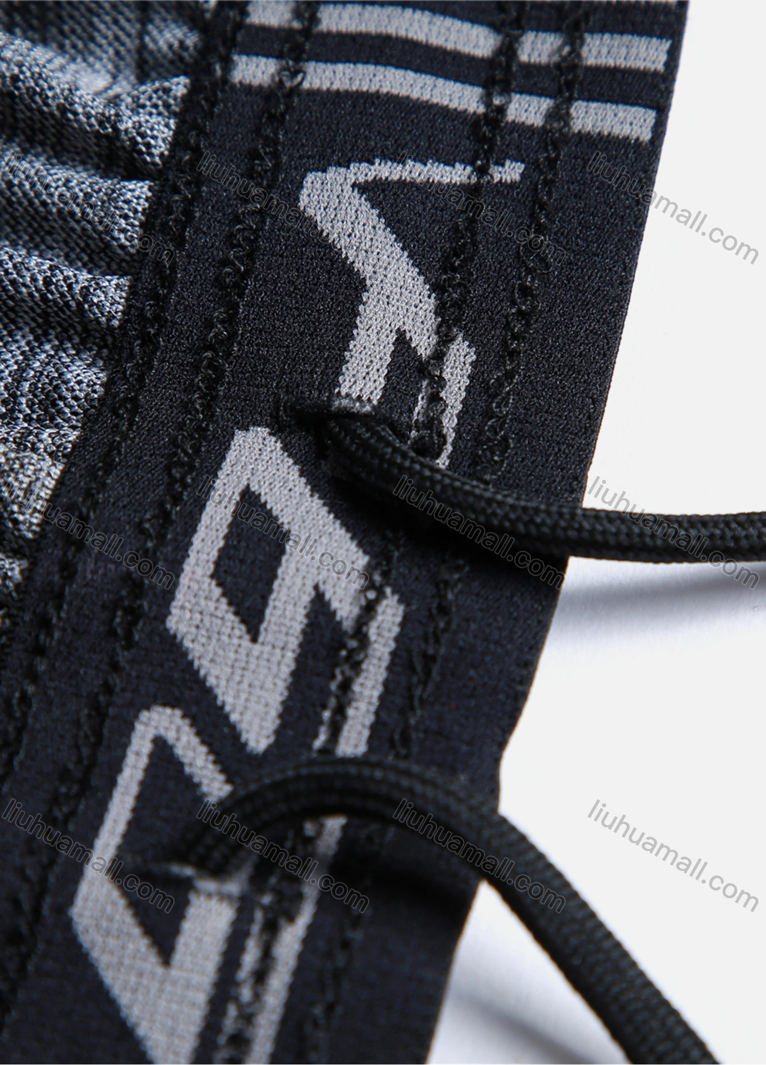 Wholesale Men's Athletic Workout Elastic Waist Zipper Pockets Shorts K603# - Liuhuamall