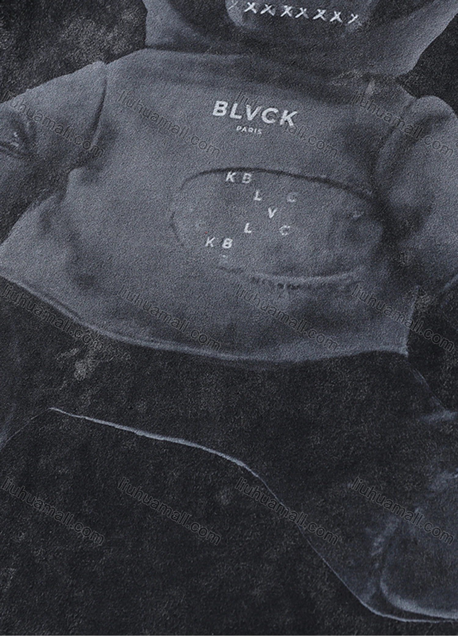 Wholesale Men's Fashion Hip Hop Oversized Crew Neck Short Sleeve Wash Distressed Graphic T-shirt 817# - Liuhuamall