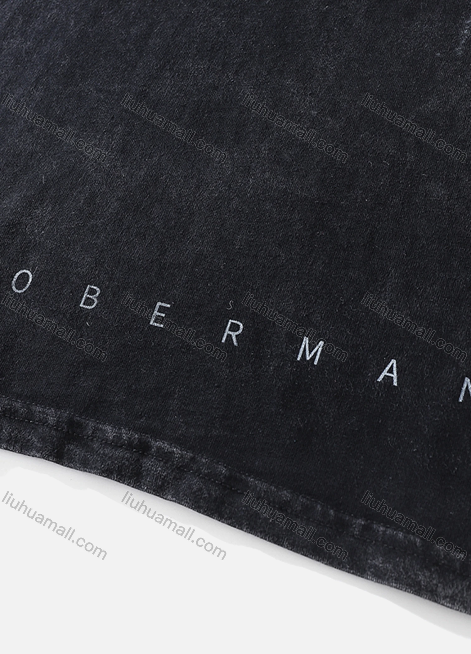 Wholesale Men's Fashion Hip Hop Oversized Crew Neck Short Sleeve Wash Distressed Graphic T-shirt 818# - Liuhuamall