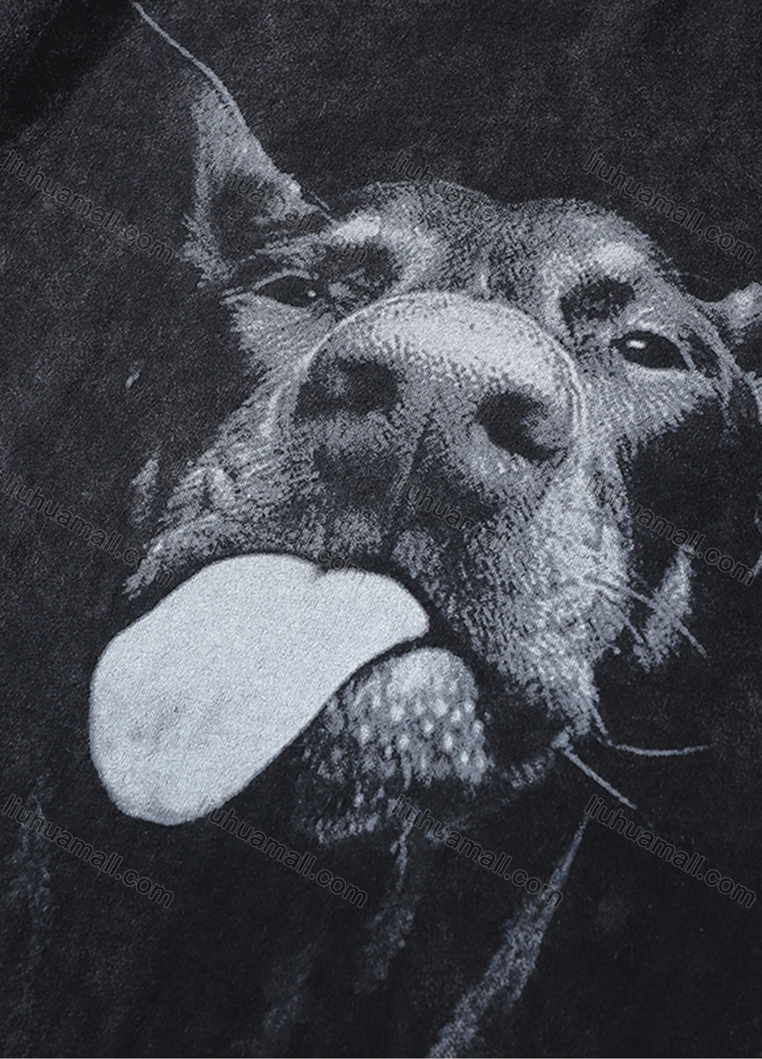 Wholesale Men's Fashion Hip Hop Oversized Crew Neck Short Sleeve Wash Distressed Graphic T-shirt 818# - Liuhuamall