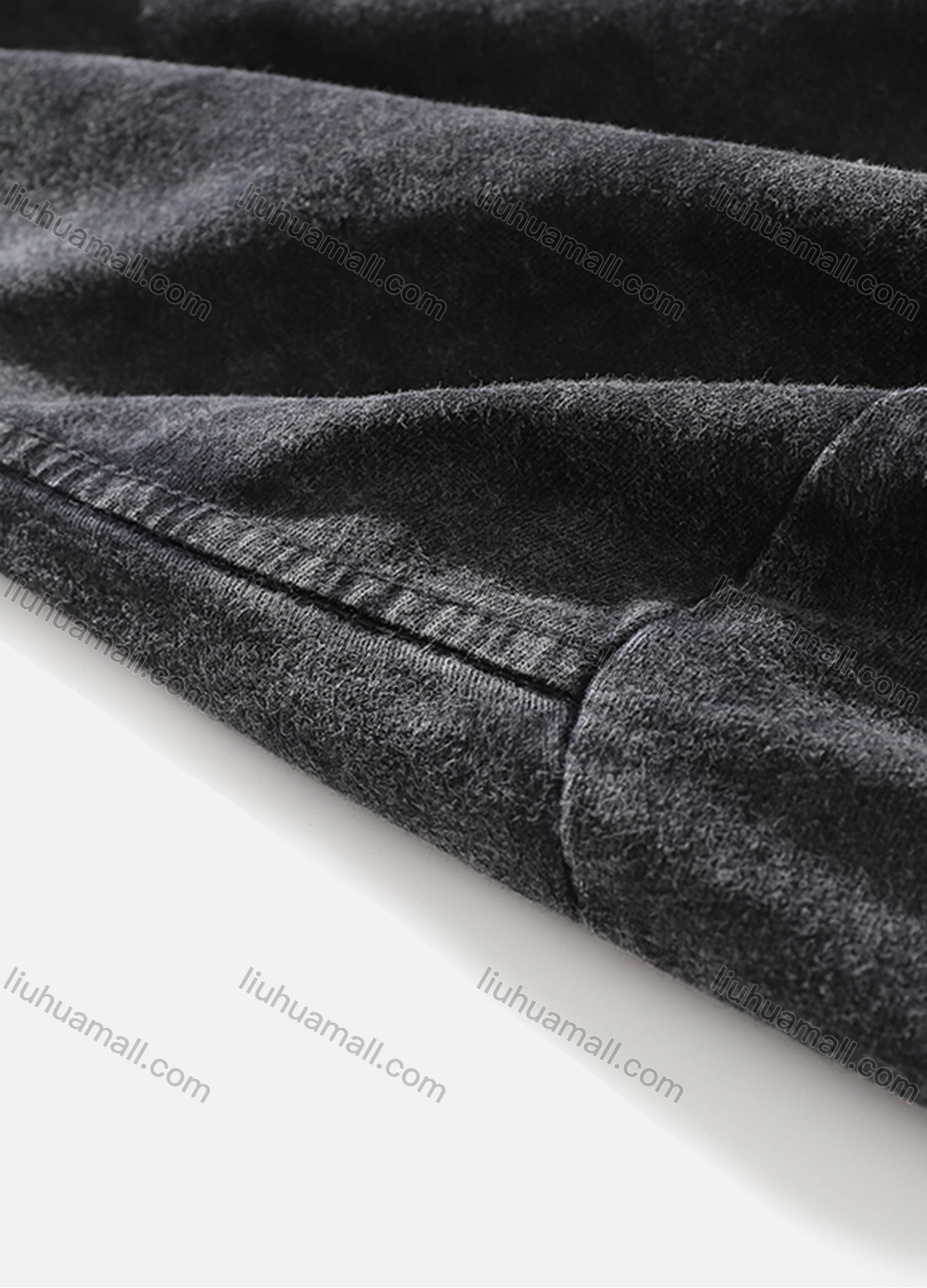 Wholesale Men's Fashion Hip Hop Oversized Crew Neck Short Sleeve Wash Distressed Graphic T-shirt 819# - Liuhuamall