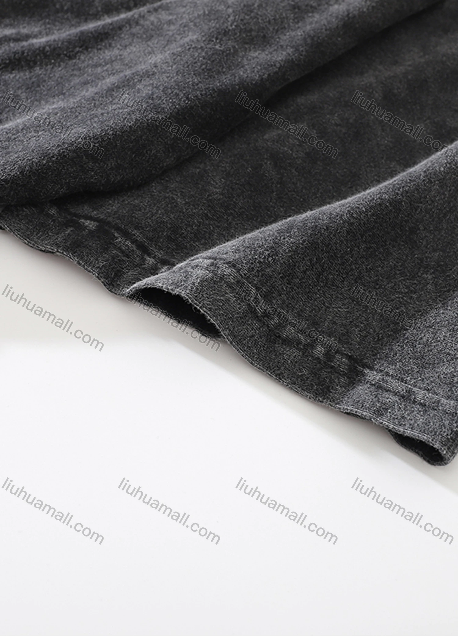 Wholesale Men's Fashion Hip Hop Oversized Crew Neck Short Sleeve Wash Distressed Graphic T-shirt 819# - Liuhuamall