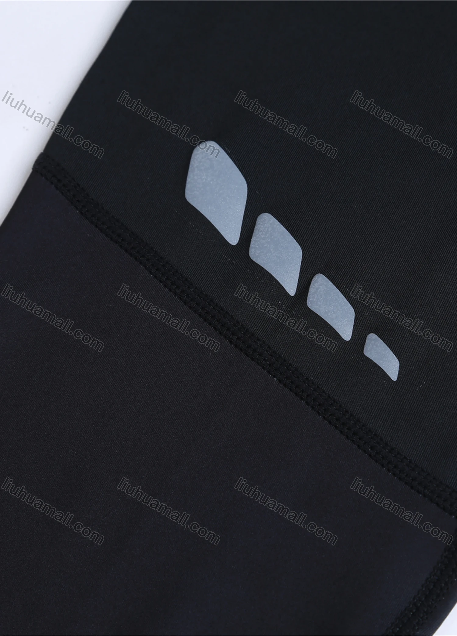 Wholesale Men's Athletic Workout Elastic Waist Ankle Length Gym Running Leggings N201# - Liuhuamall