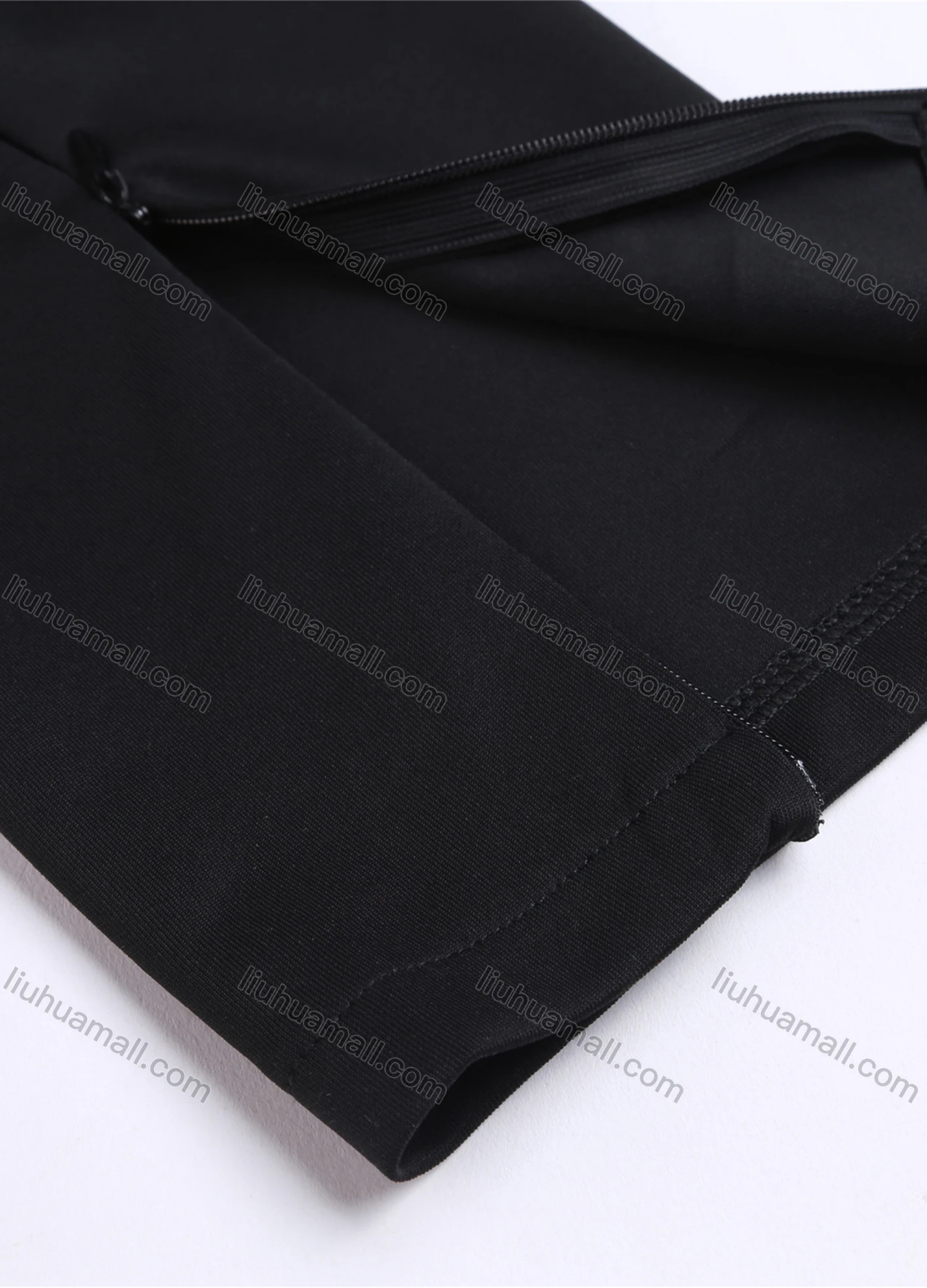 Wholesale Men's Athletic Workout Elastic Waist Reflective Stripes Zipper Pockets Ankle Length Gym Running Joggers N203# - Liuhuamall