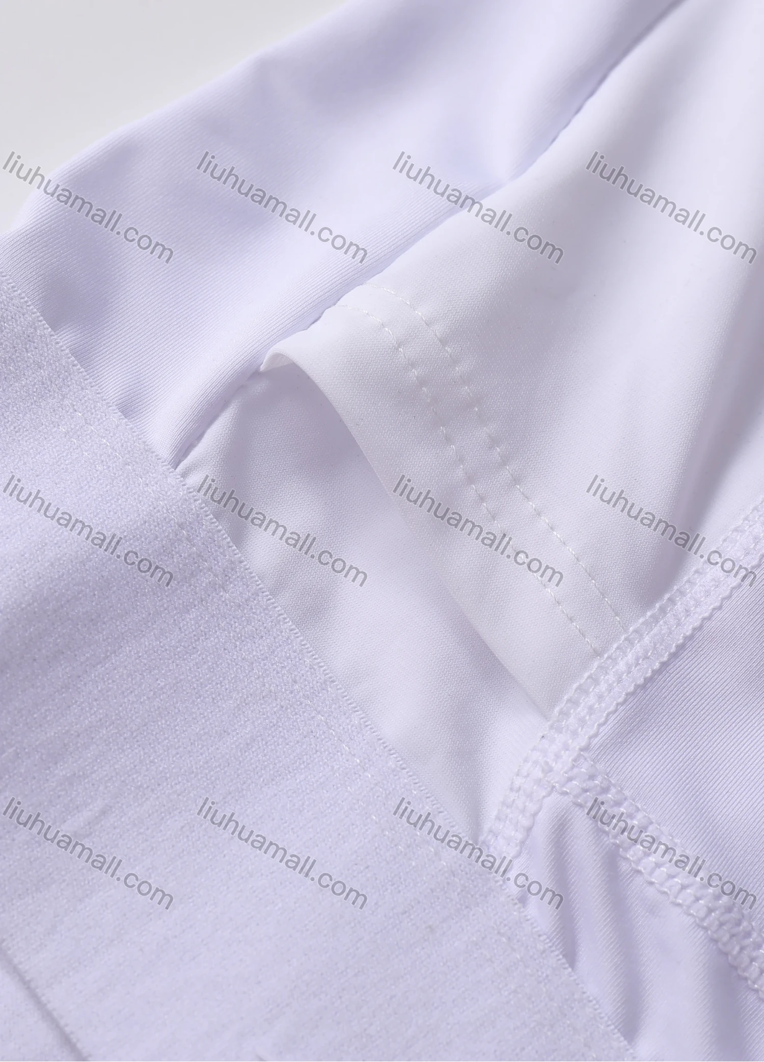 Wholesale Men's Athletic Workout Elastic Waist Colorblock Splicing Cropped Gym Running Leggings N2012# - Liuhuamall