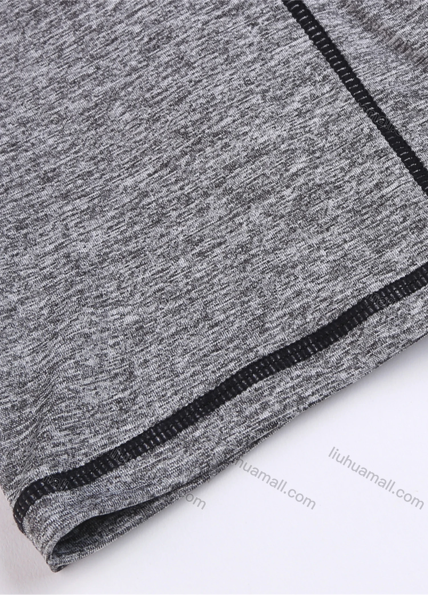 Wholesale Men's Plain Athletic Workout Elastic Waist Shorts 12019# - Liuhuamall