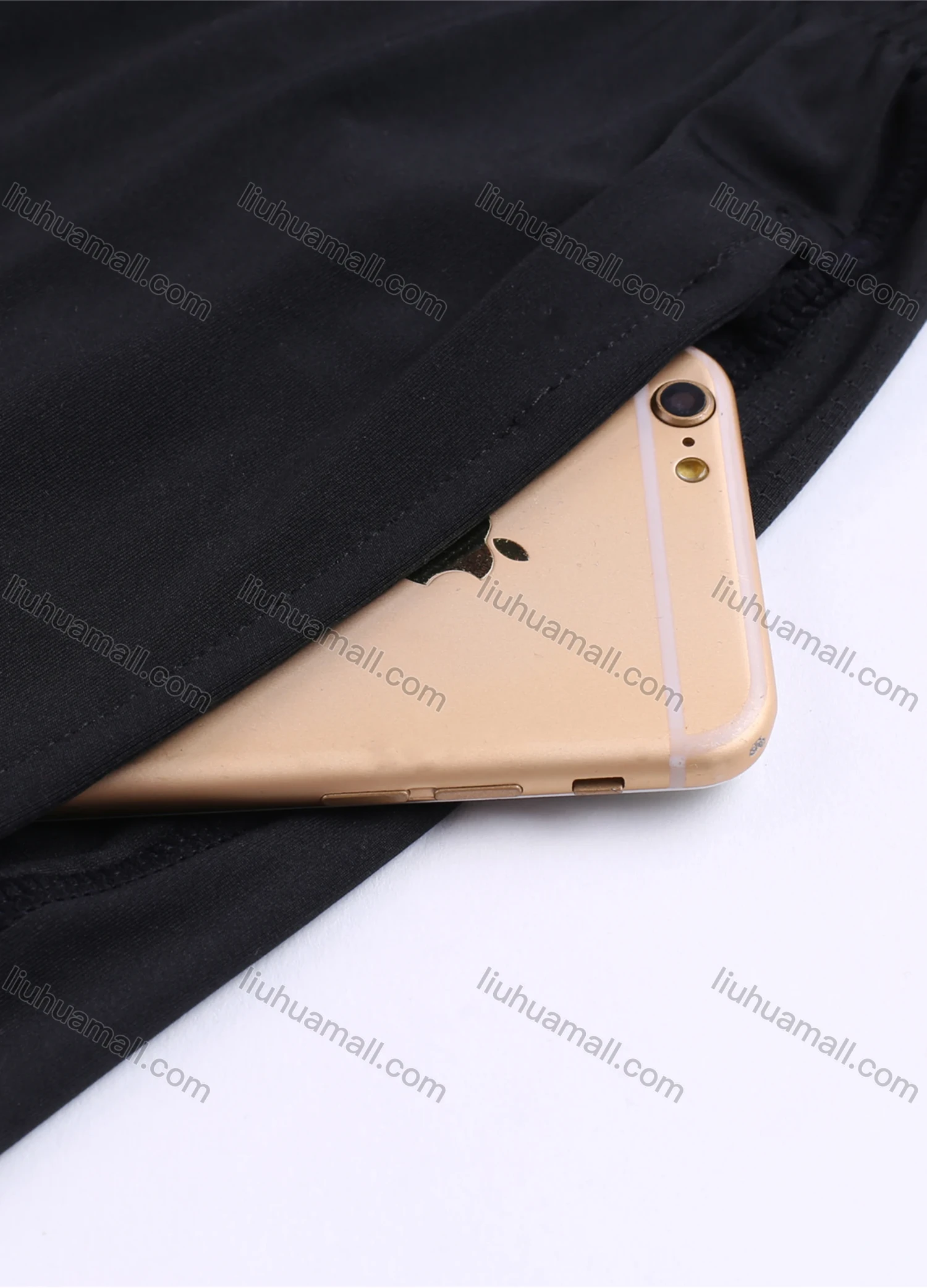 Wholesale Men's Plain Athletic Workout Elastic Waist Shorts 12019# - Liuhuamall