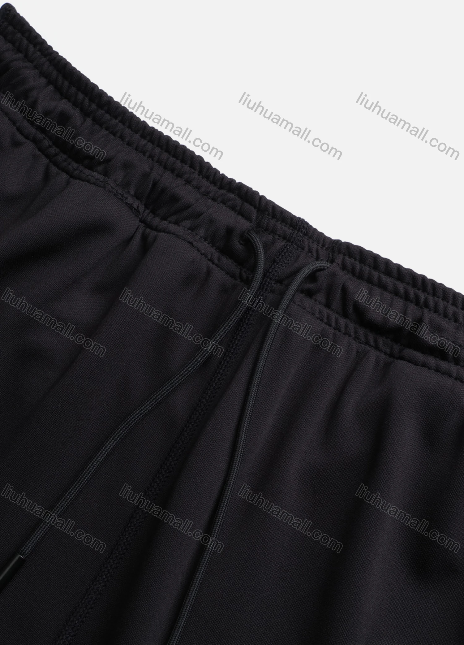 Wholesale Men's Athletic Workout Elastic Waist Plain Zipper Pockets Ankle Length Gym Running Joggers Y7065# - Liuhuamall