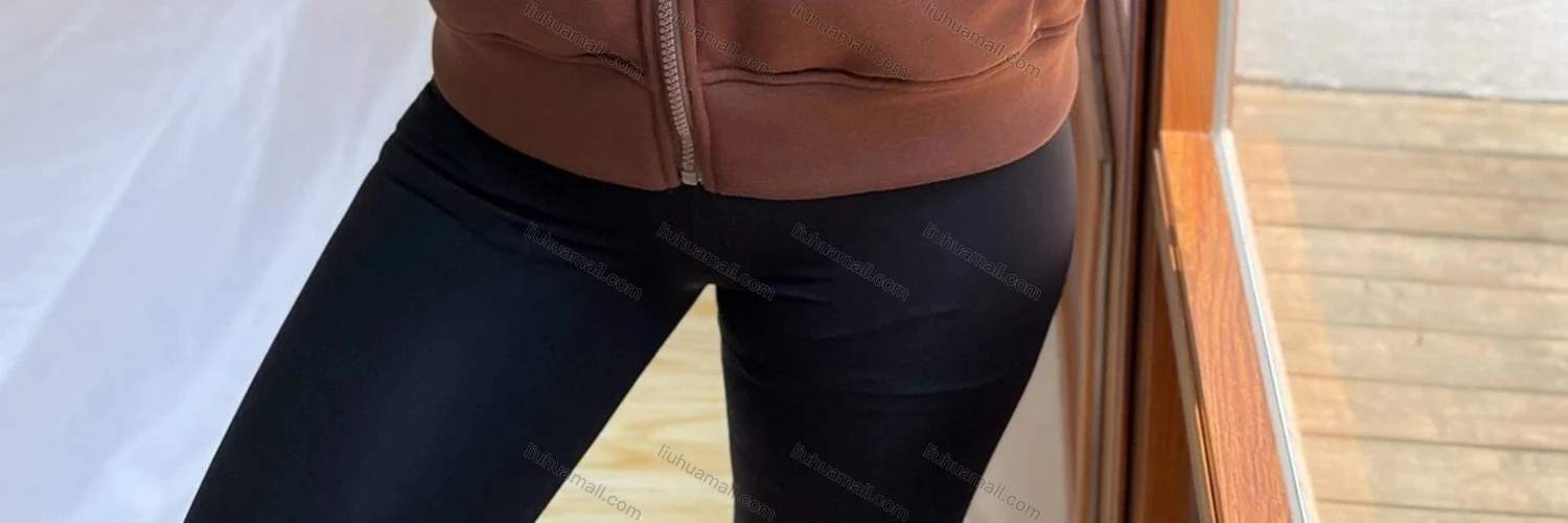 Wholesale Women's Casual Hooded Zipper Colorblock Letter Hoodies - Liuhuamall