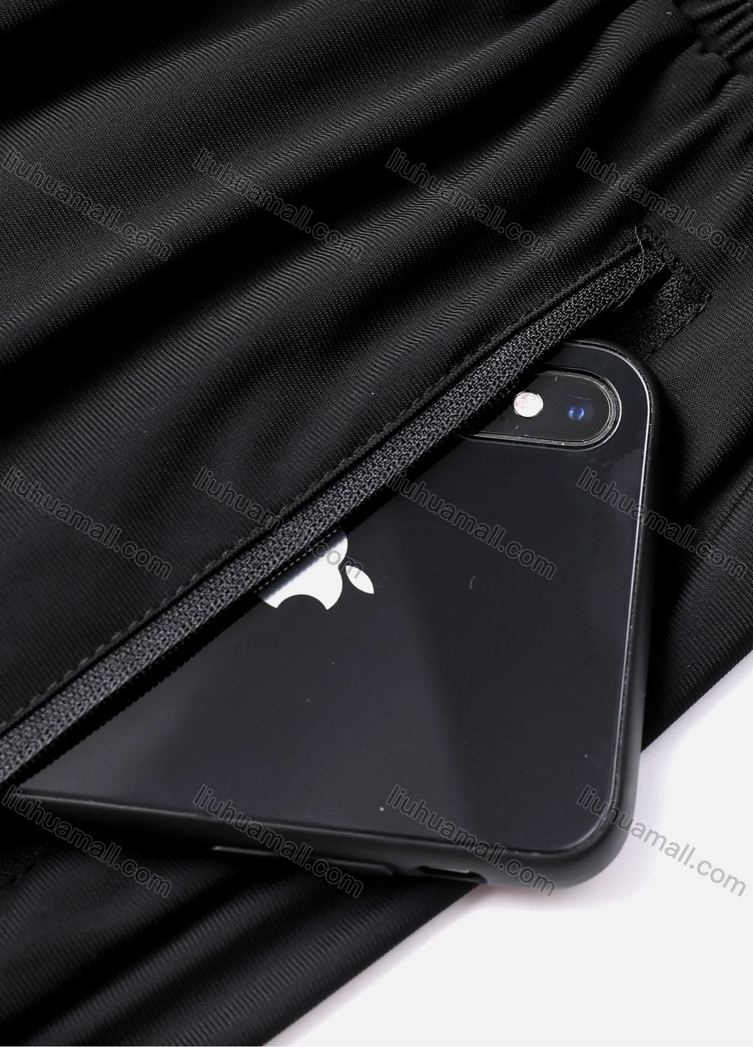 Wholesale Men's Athletic Workout Elastic Waist Drawstring Ankle Length Gym Running Pants Y7138# - Liuhuamall